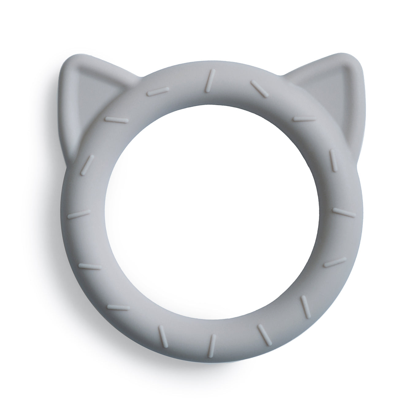 Cat Teether teether Mushie Stone