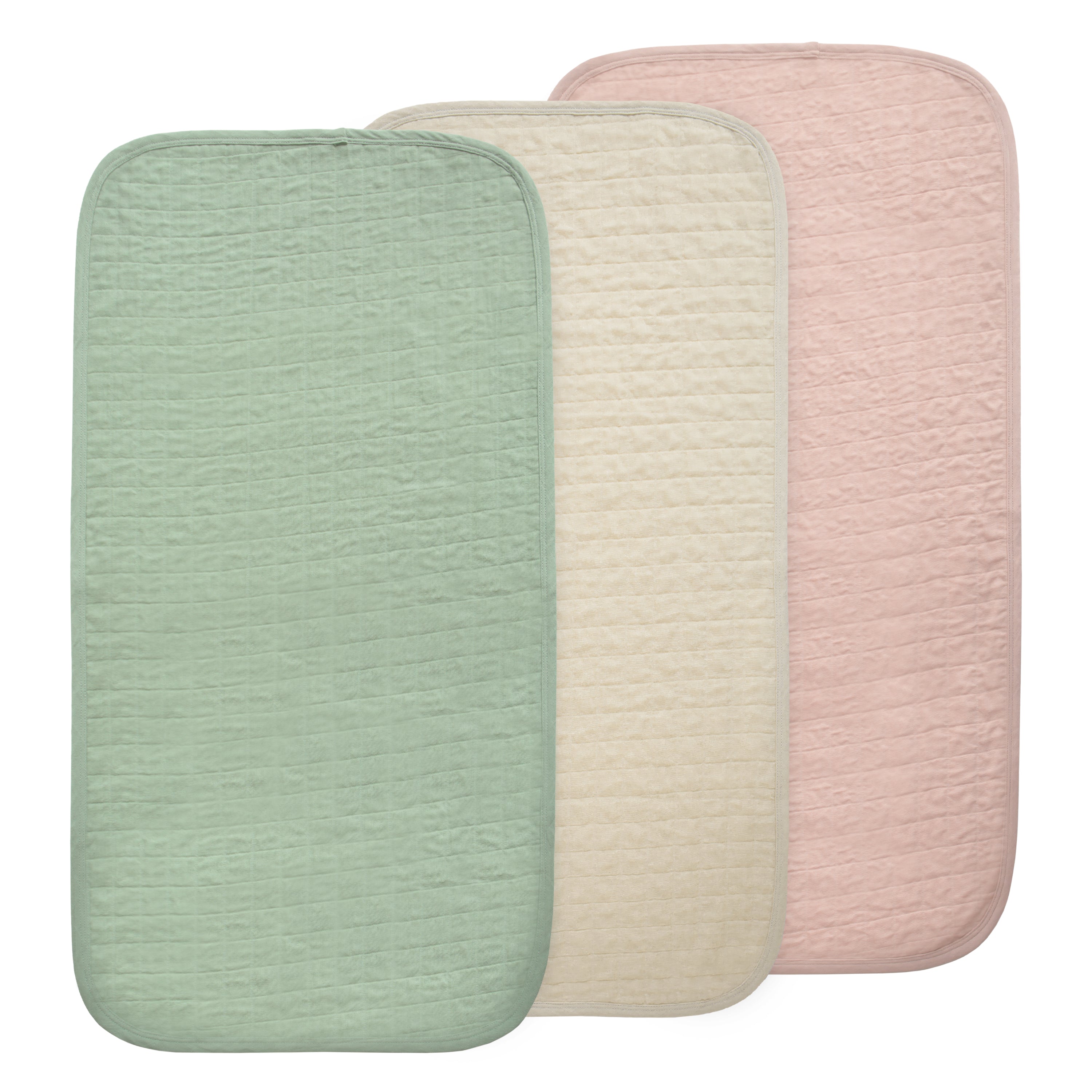 Changing Pad Liner 3-Pack Changing Pad Liner Mushie Blush Combo