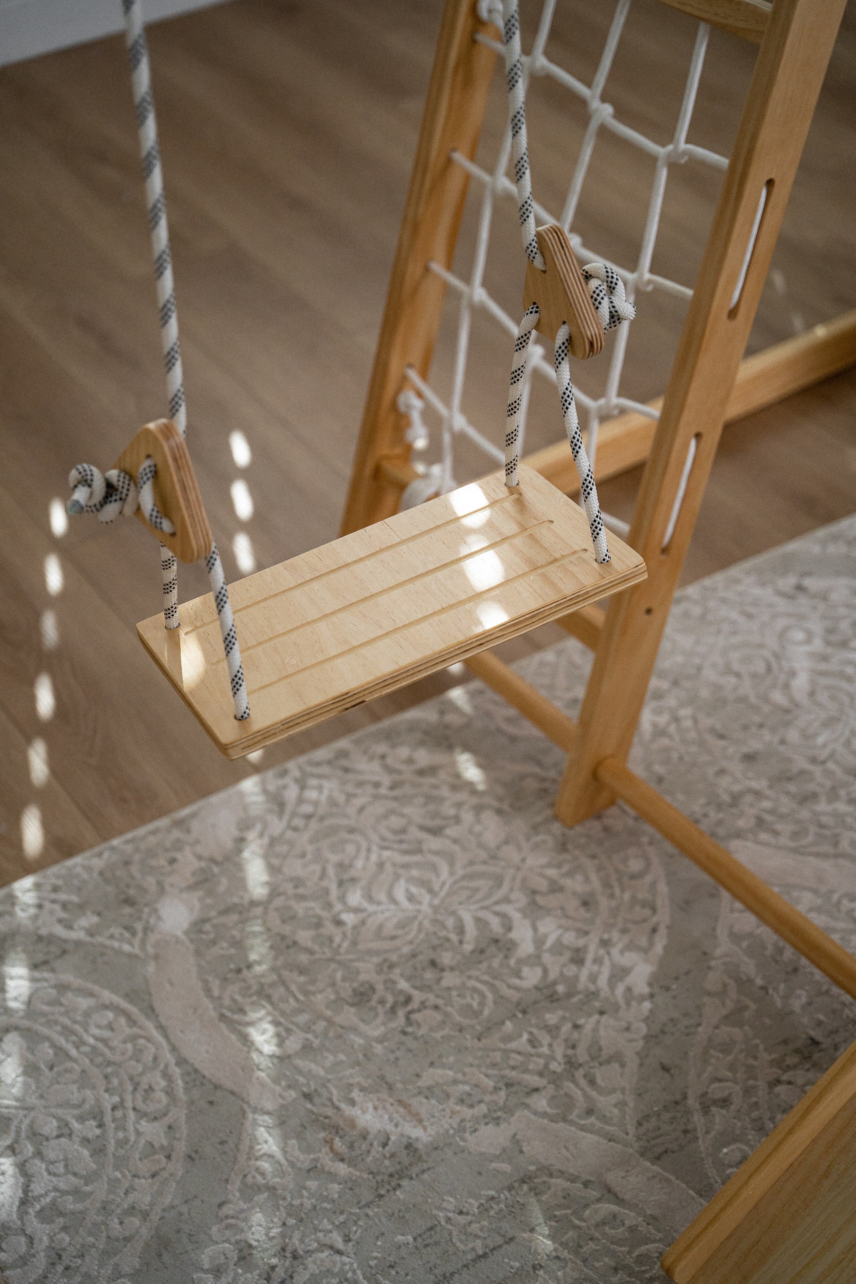 Chestnut - 8-in-1 Indoor Jungle Gym for Toddlers Indoor Avenlur.com