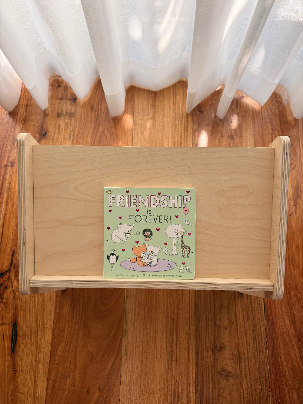 Children's Lap Desk in Natural Birch | Montessori Floor Table