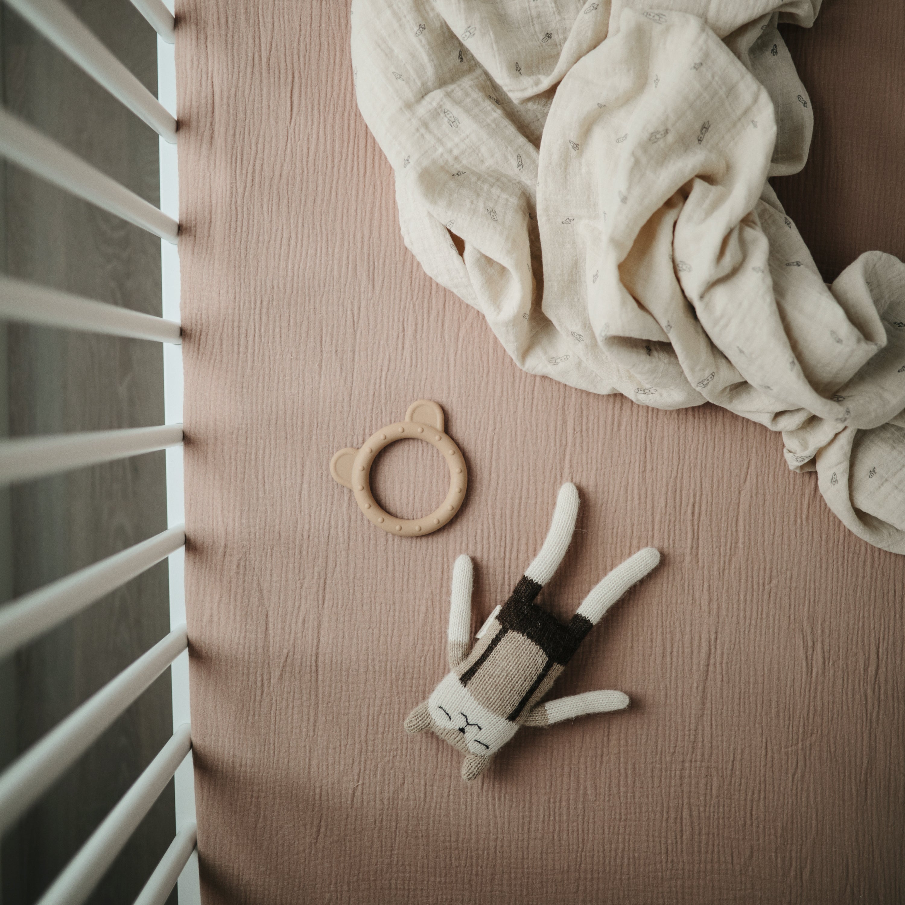 Extra Soft Bassinet Muslin Crib Sheet crib sheets Mushie