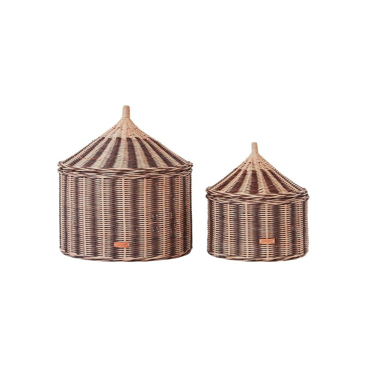 Circus Basket - Set Of 2 - Nutmeg OYOY