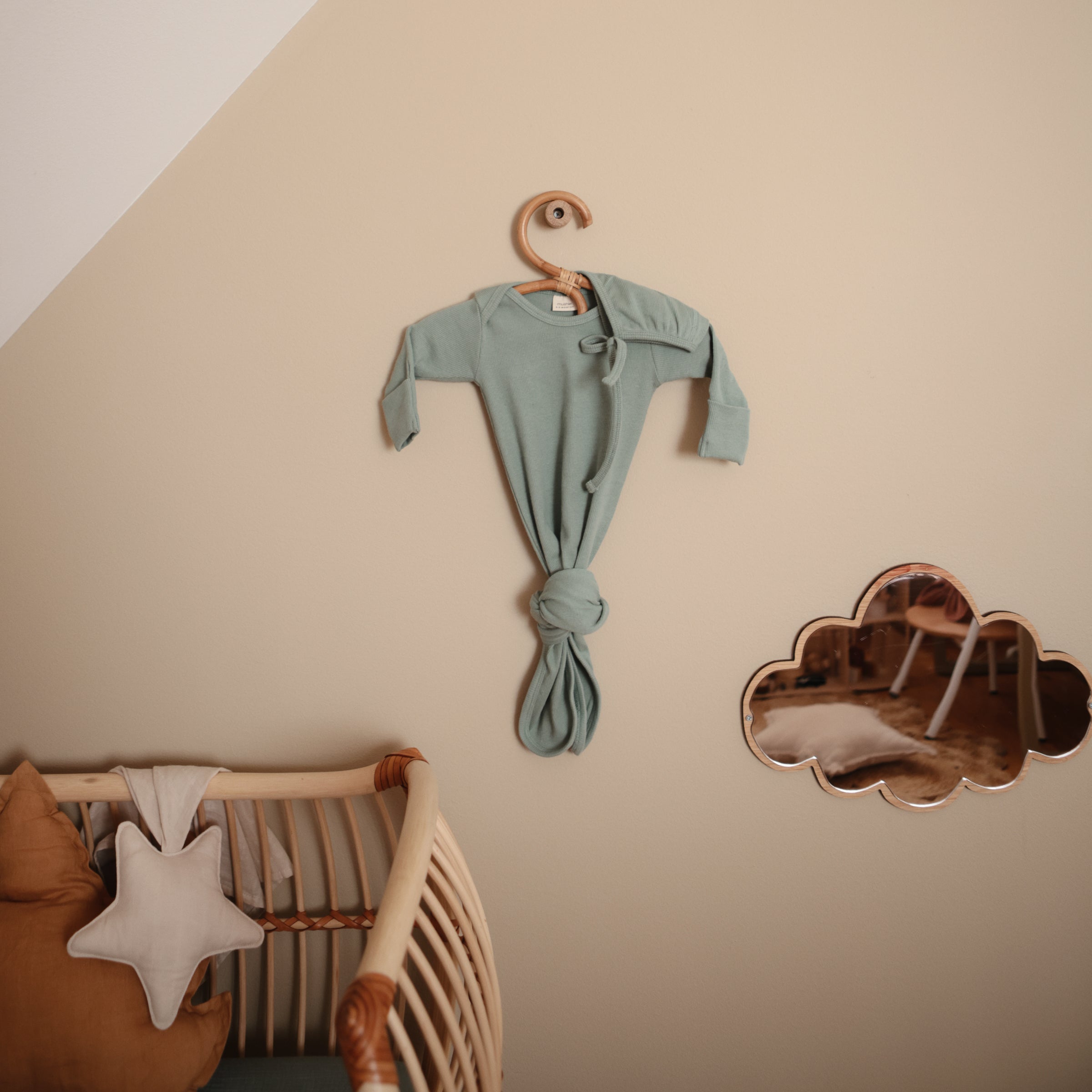 Ribbed Baby Bonnet Baby Clothes Mushie