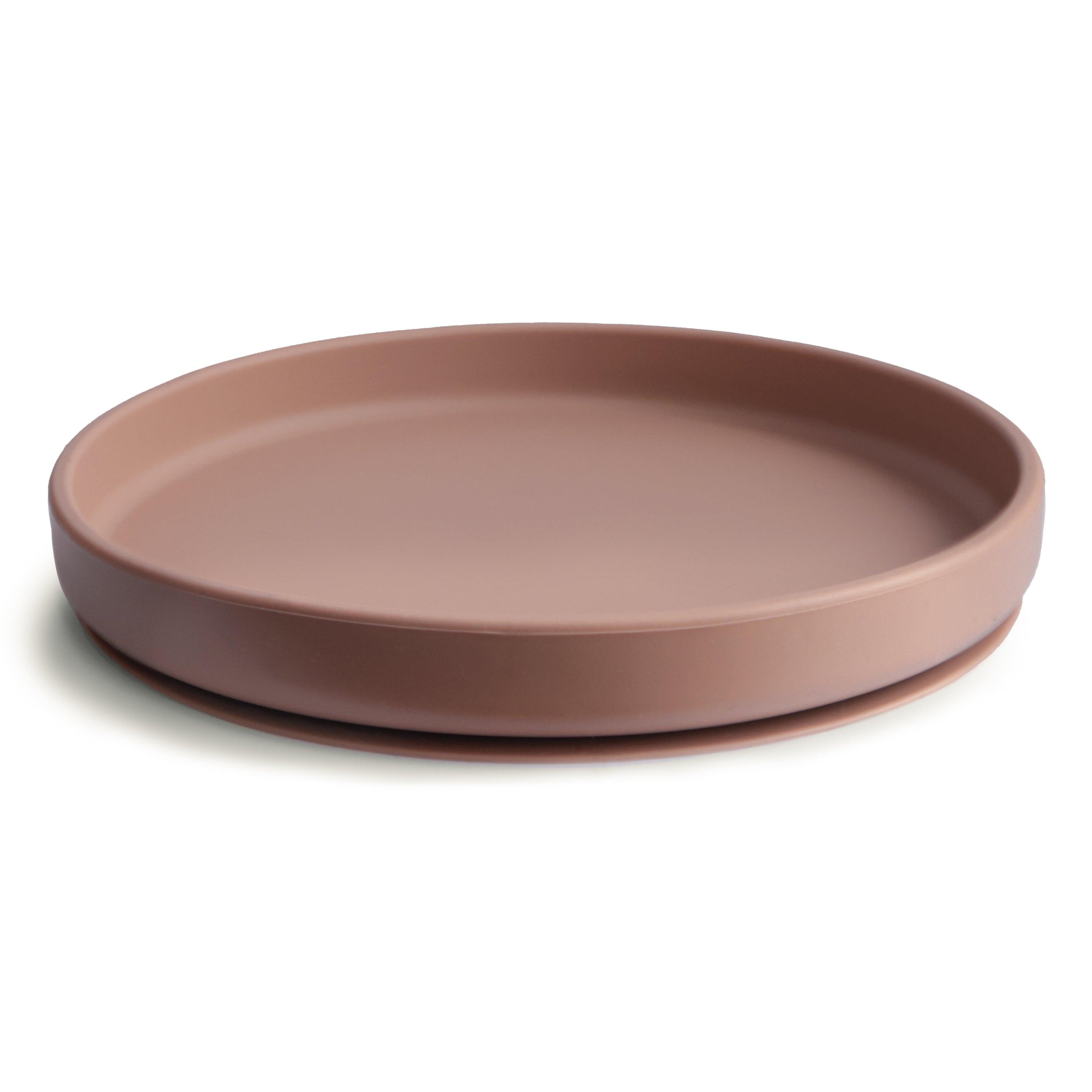 Classic Silicone Suction Plate silicone tableware Mushie