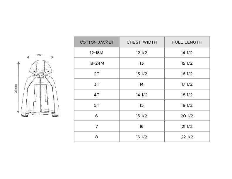 Girl's Cotton Jacket