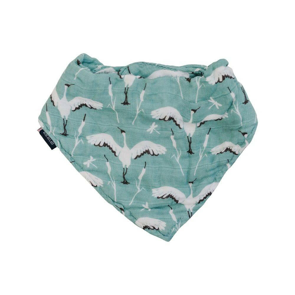 Crane Oh So Soft Muslin Bandana Bib Bib Bebe au Lait