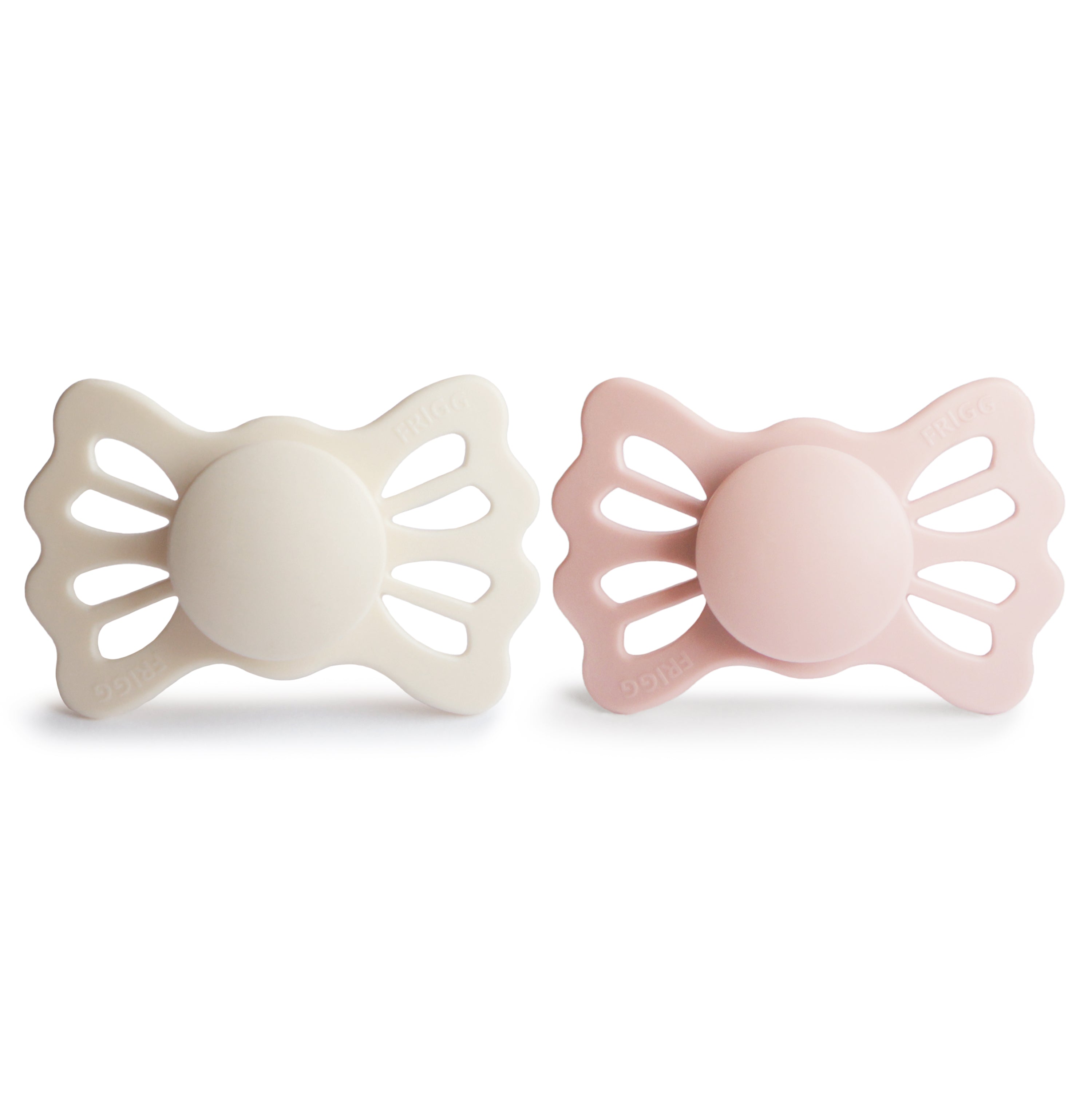 FRIGG Lucky Symmetrical Silicone Pacifier 2-Pack (6-18 Months) FRIGG PACIFIERS Mushie