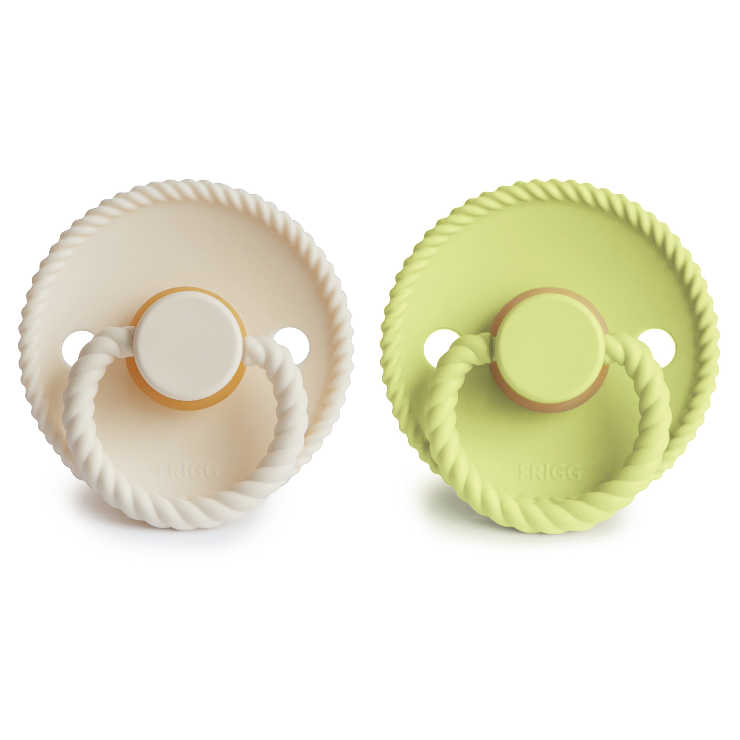 FRIGG Rope Natural Rubber Pacifier 2-Pack FRIGG PACIFIERS Mushie
