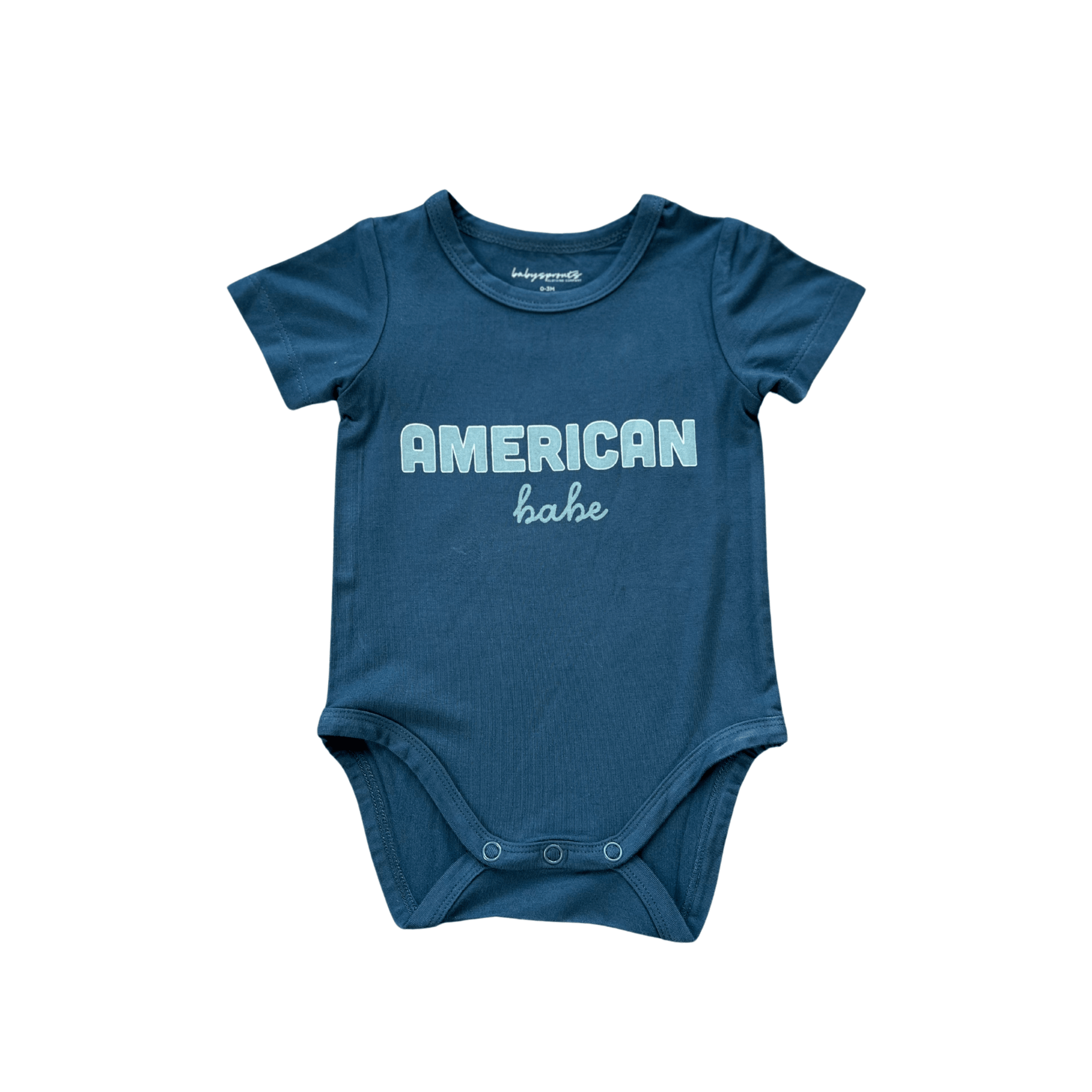 Baby Boy Short Sleeve Bodysuit