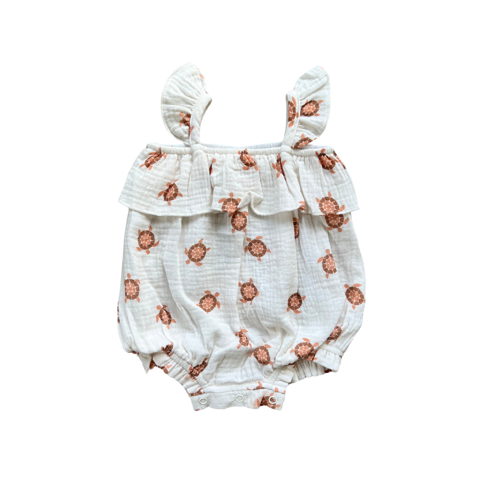 Gauze Bubble Romper