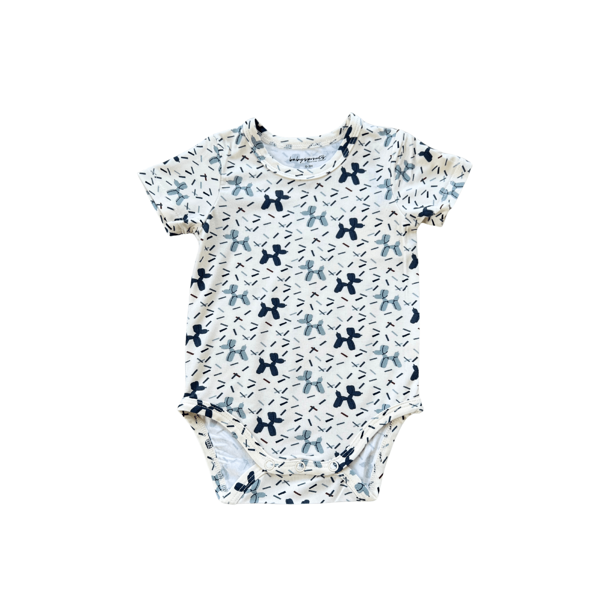 Baby Boy Short Sleeve Bodysuit