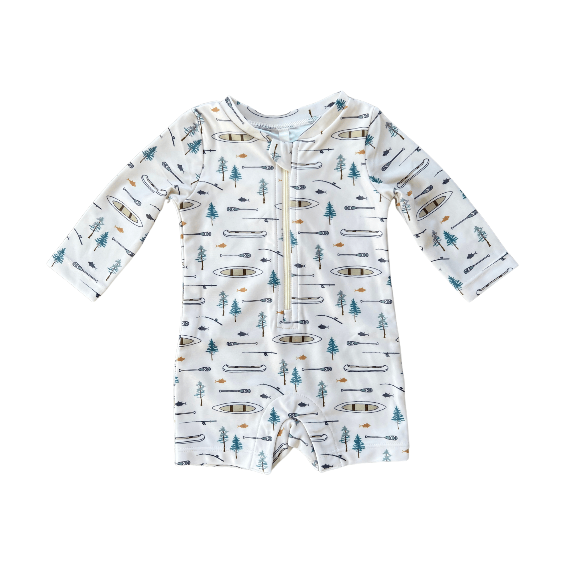 Baby One-Piece Rash Guard Swimsuit