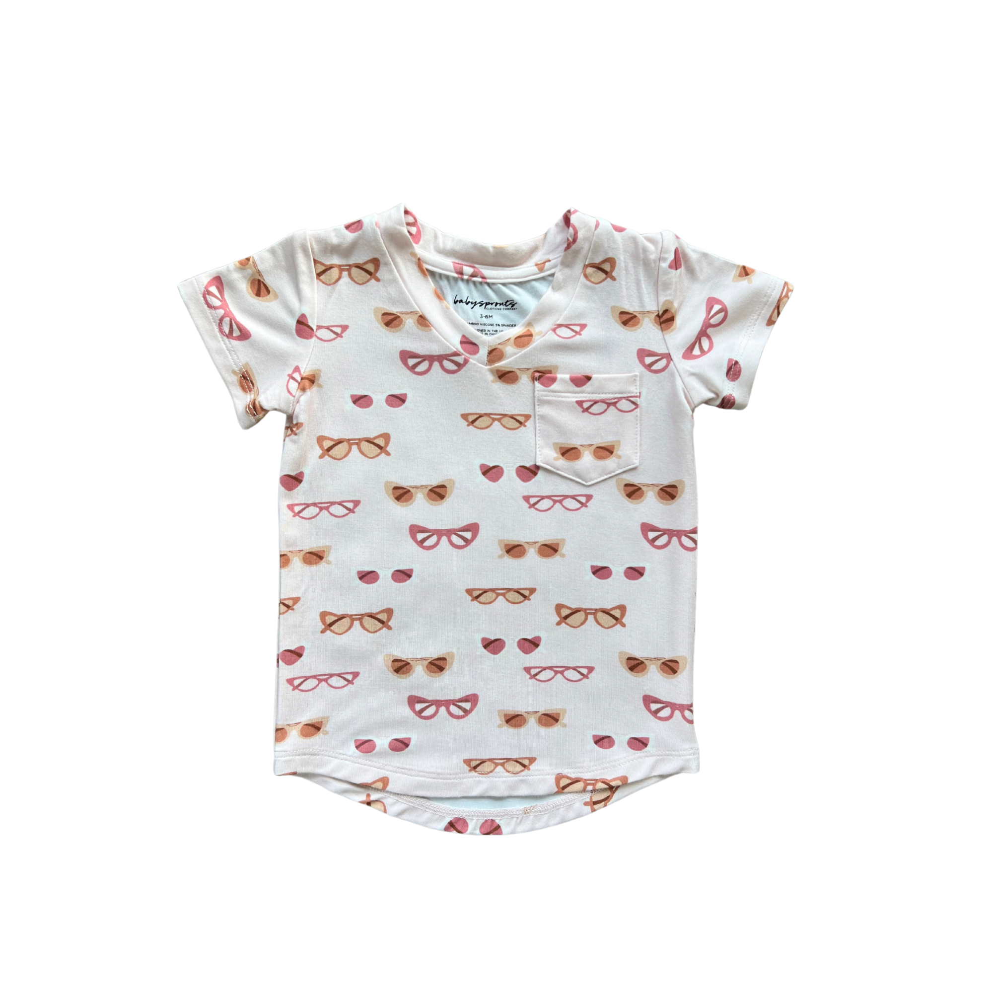 V-Neck Pocket Tee
