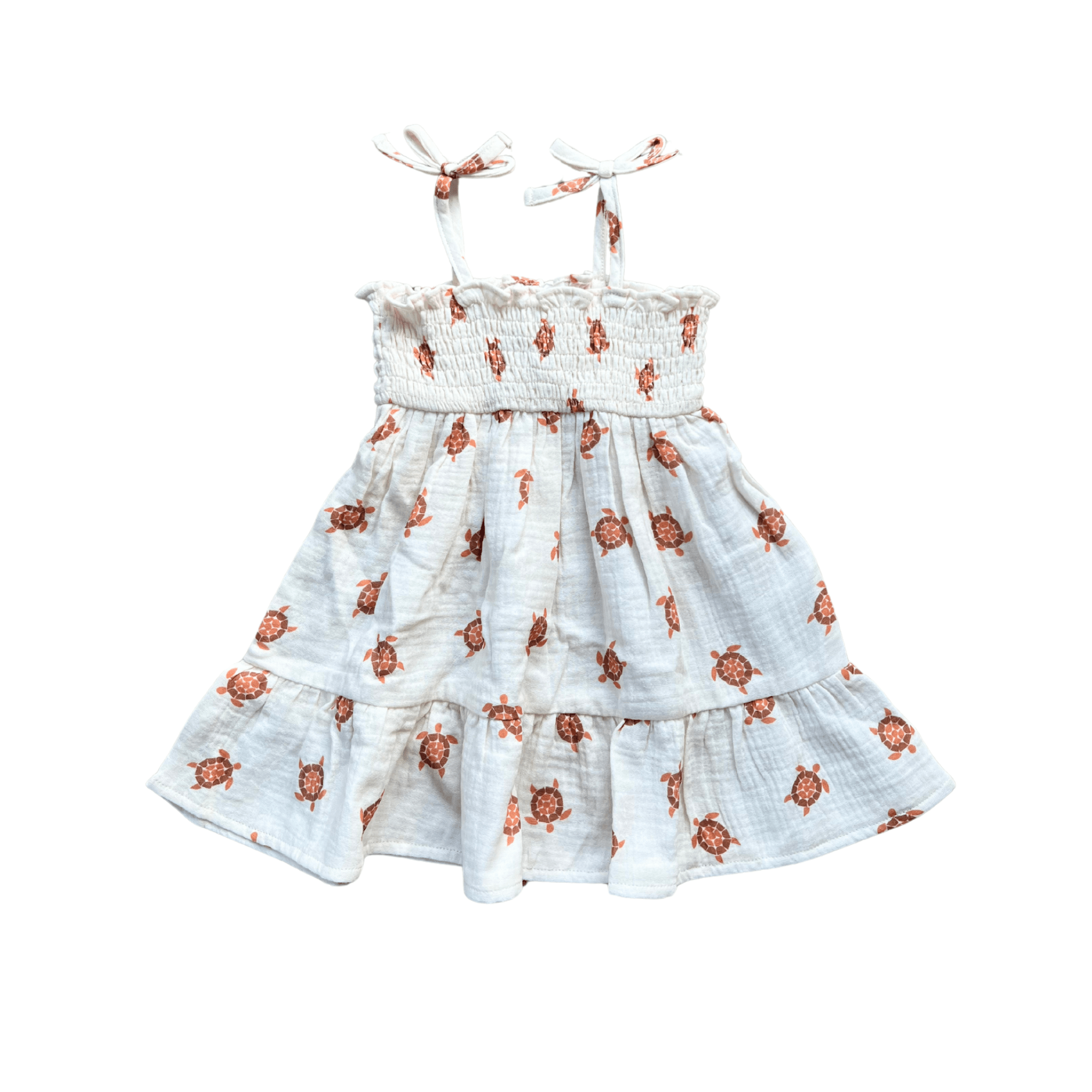 Girl's Tiered Mini Dress