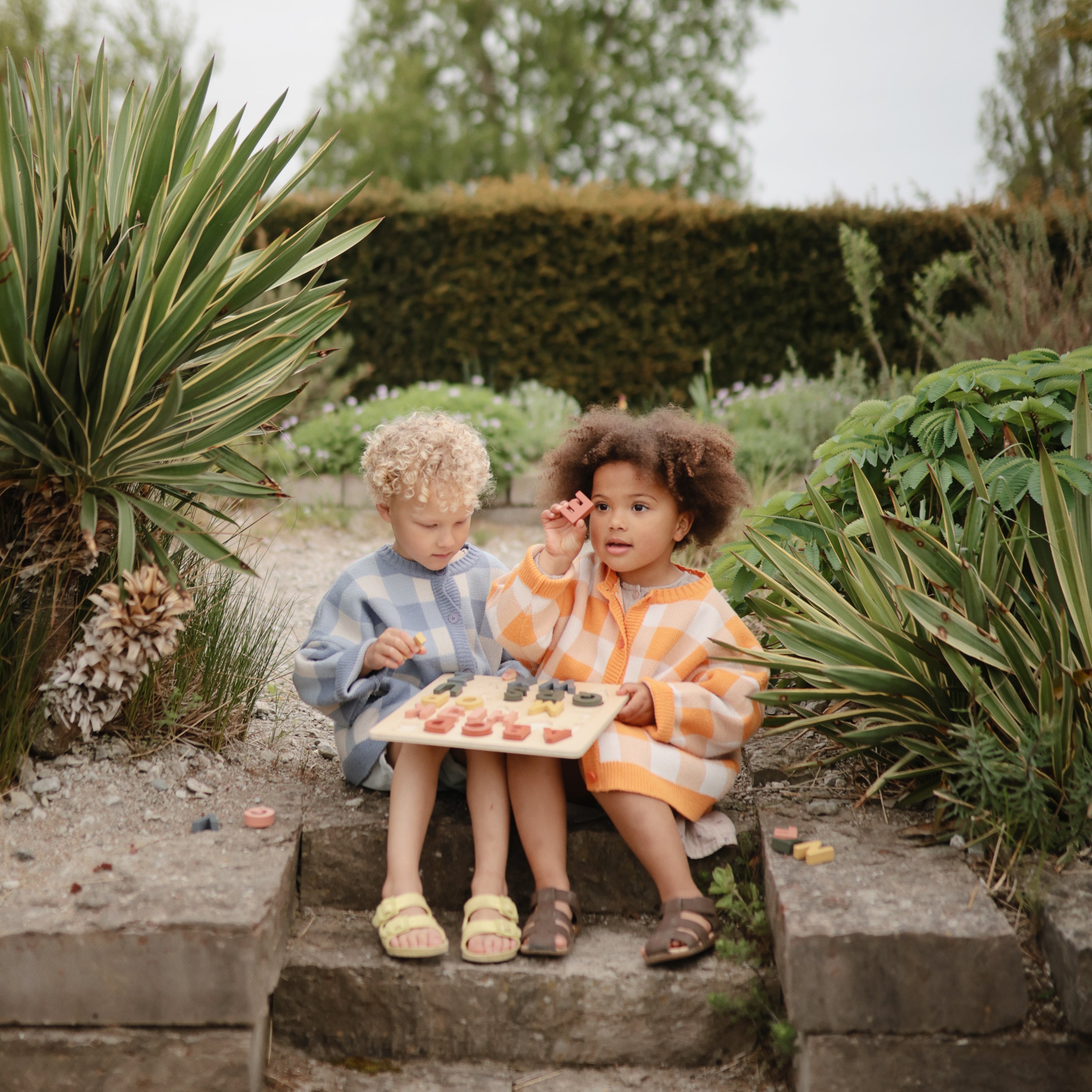 Wooden Alphabet Puzzle Wooden Puzzle Mushie