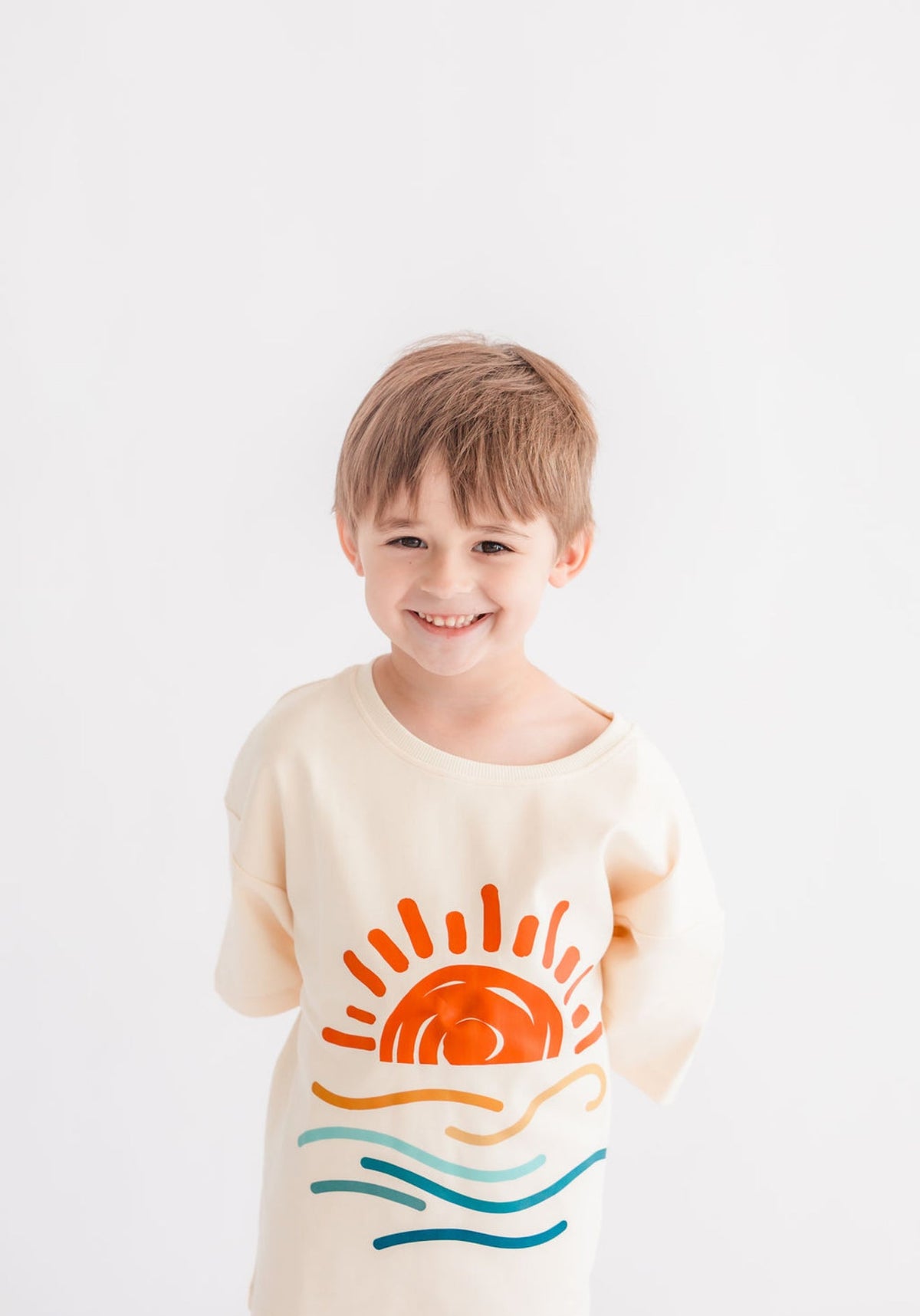 Sunrise Organic Cotton Boxy Tee