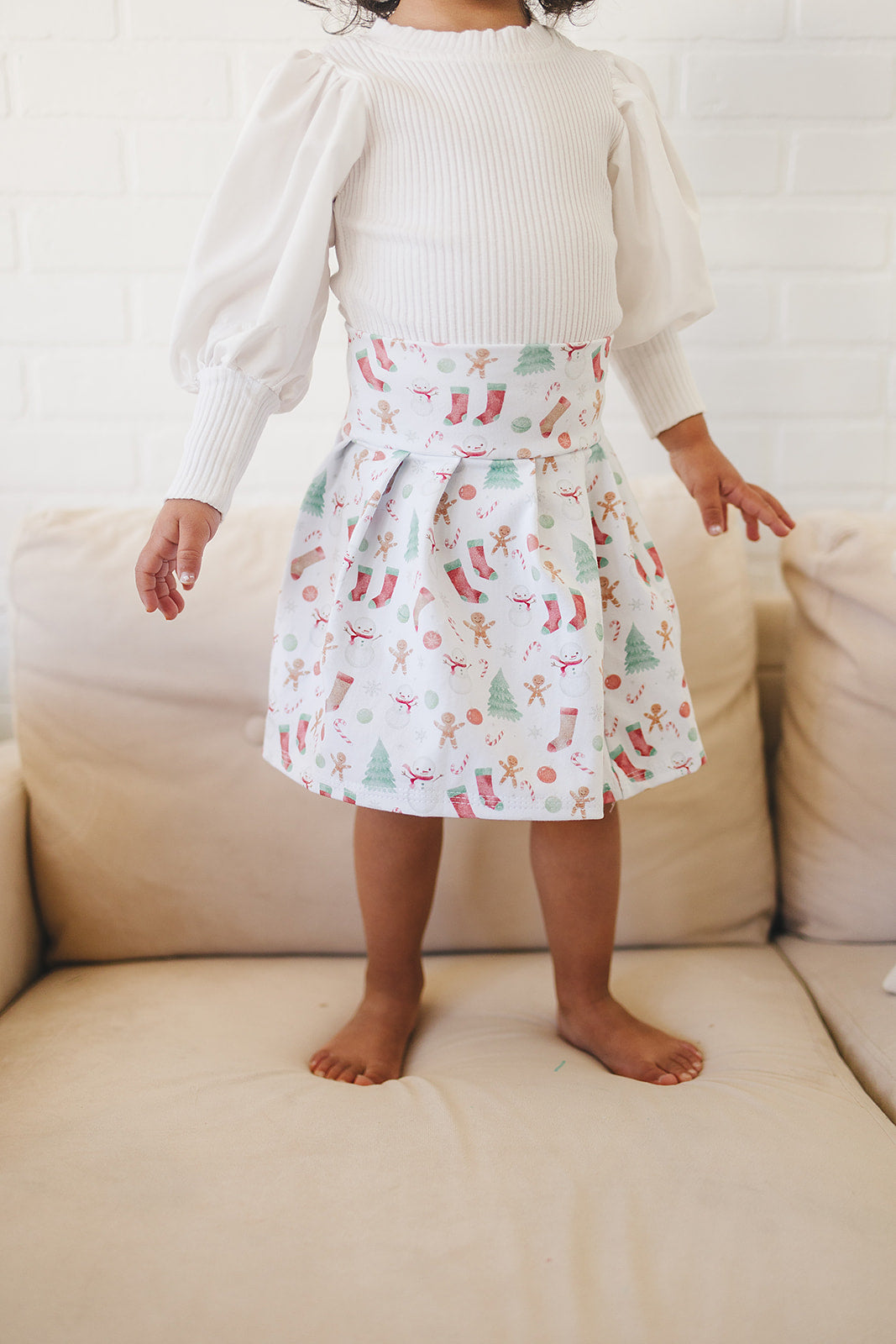 Snowman Doodle Skirt (Matching) Skirt doodle & jack