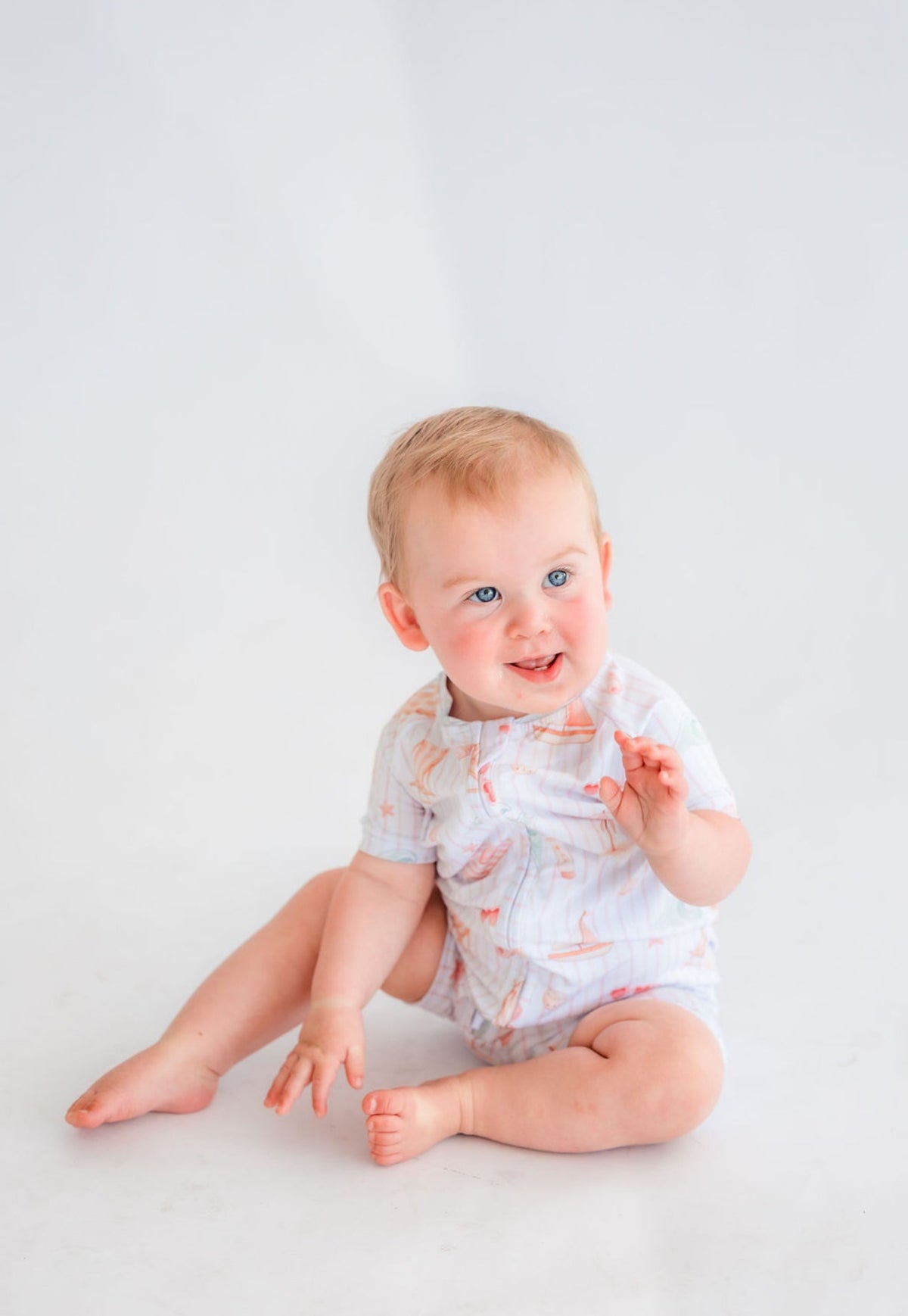 Boho Beach Bamboo Shorty
