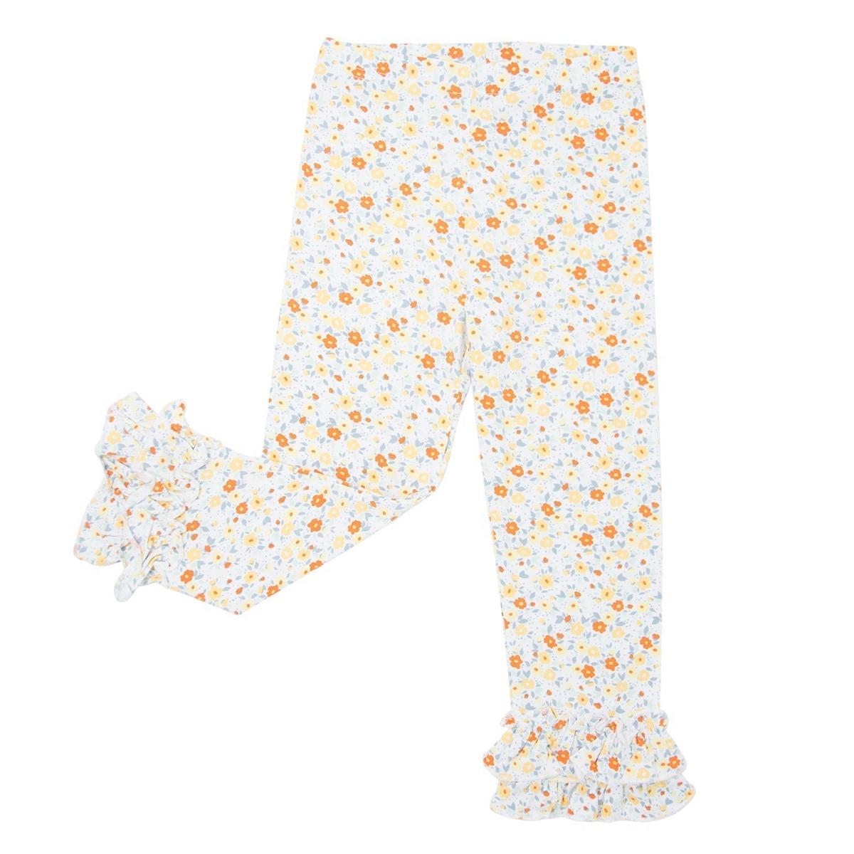 Ruffle Bottom Legging - Liberty Floral