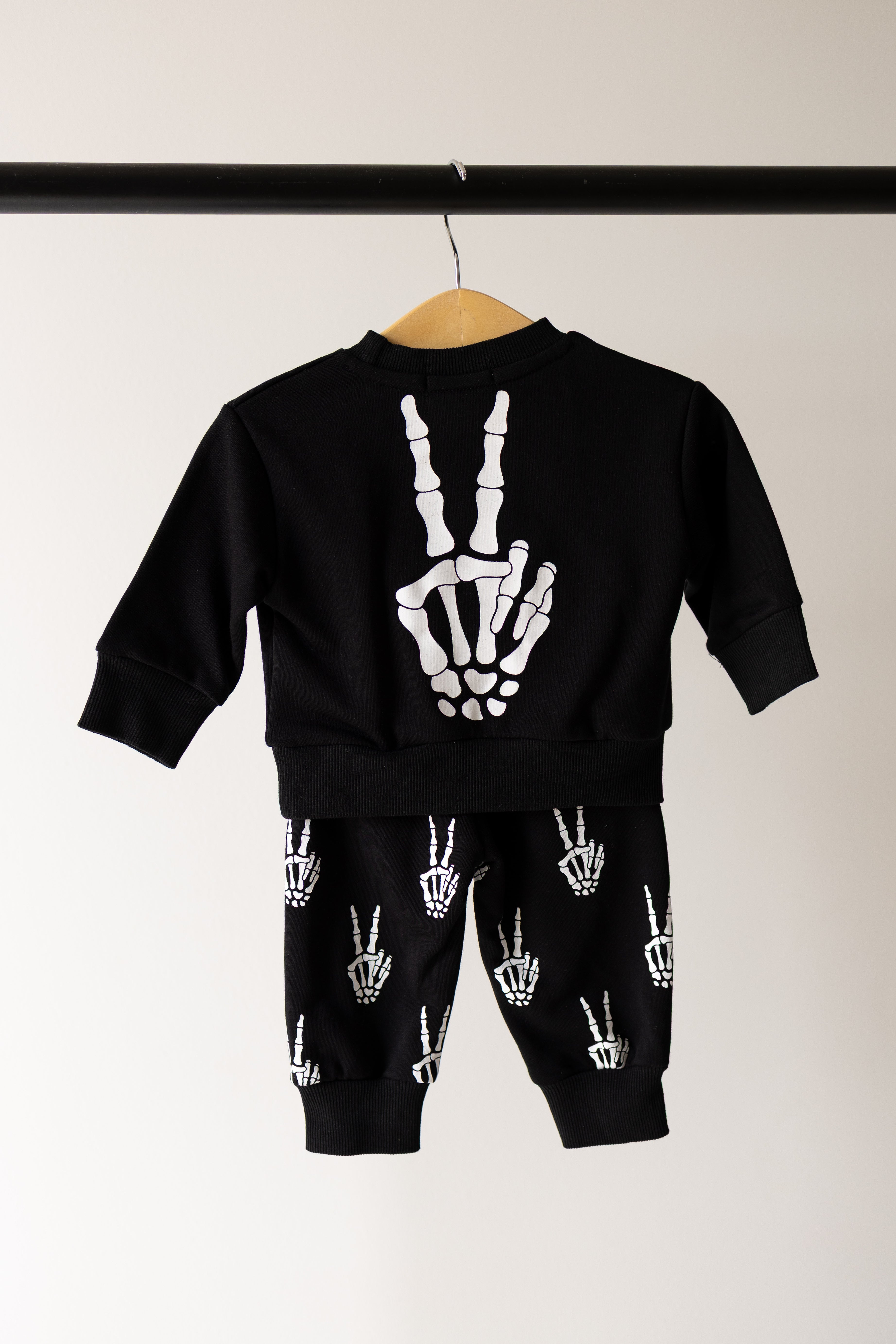 Child Sweat Set | Midnight Skelly