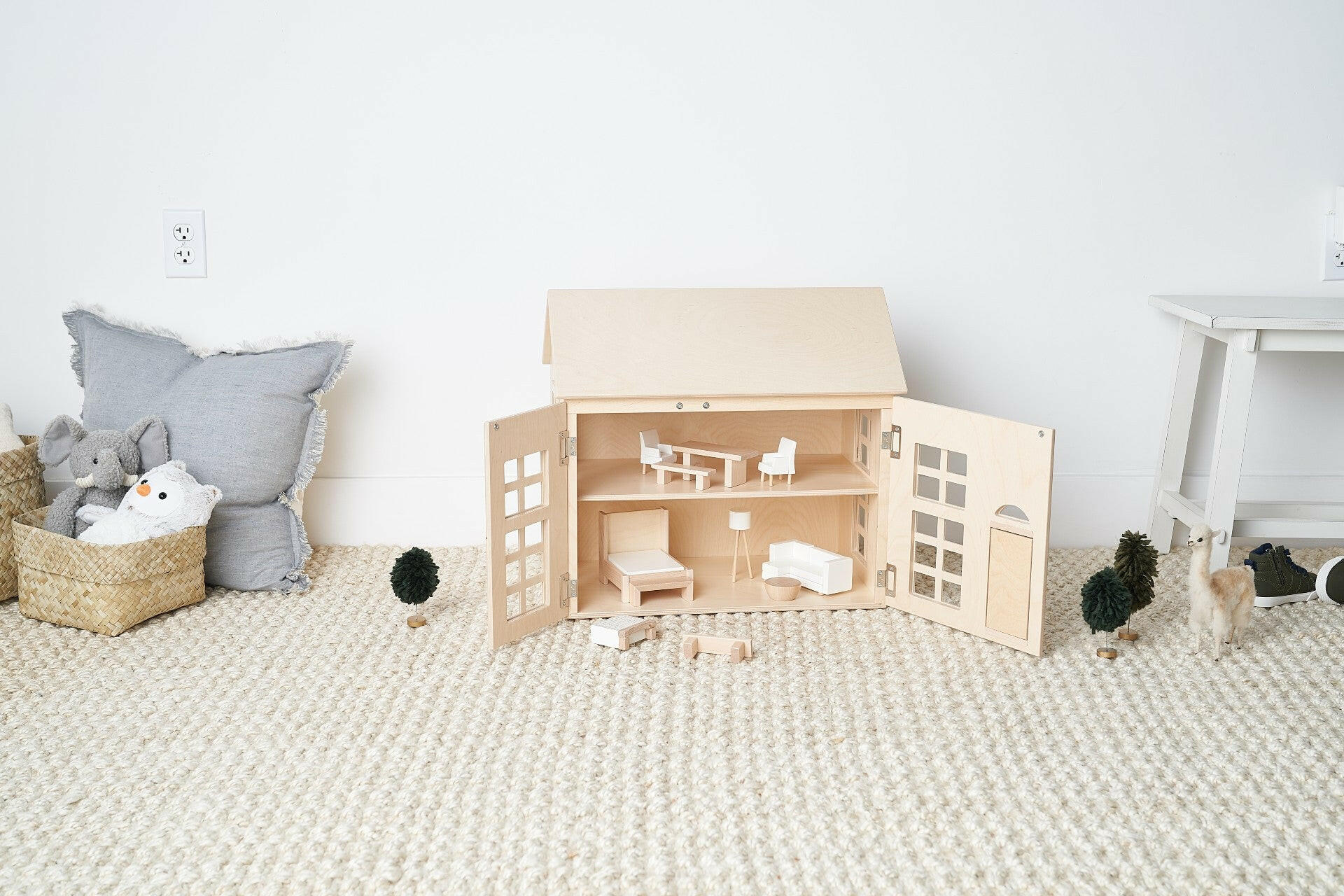 Living Room Dollhouse Furniture Set Dollhouse Milton & Goose