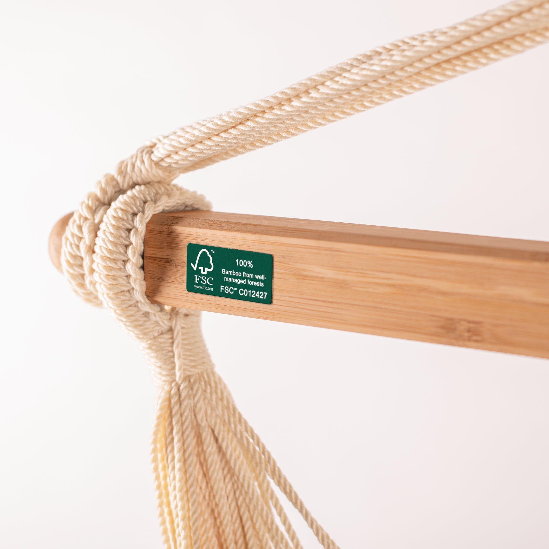 Domingo Sea Salt - Weather-Resistant Comfort Hammock Chair