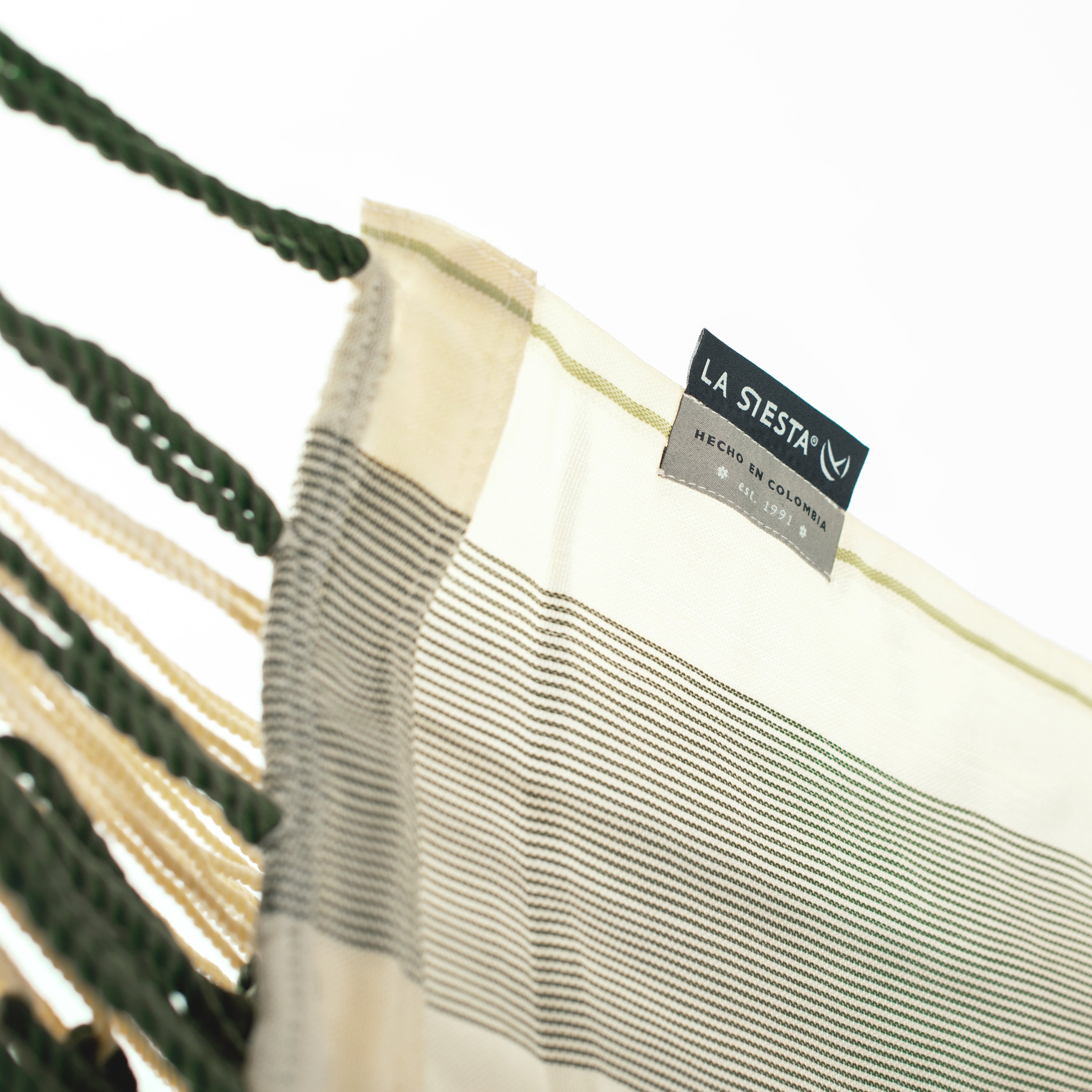 Udine Outdoor Cedar - Weather-Resistant Hammock Chair with FSC® certified Eucalyptus Stand