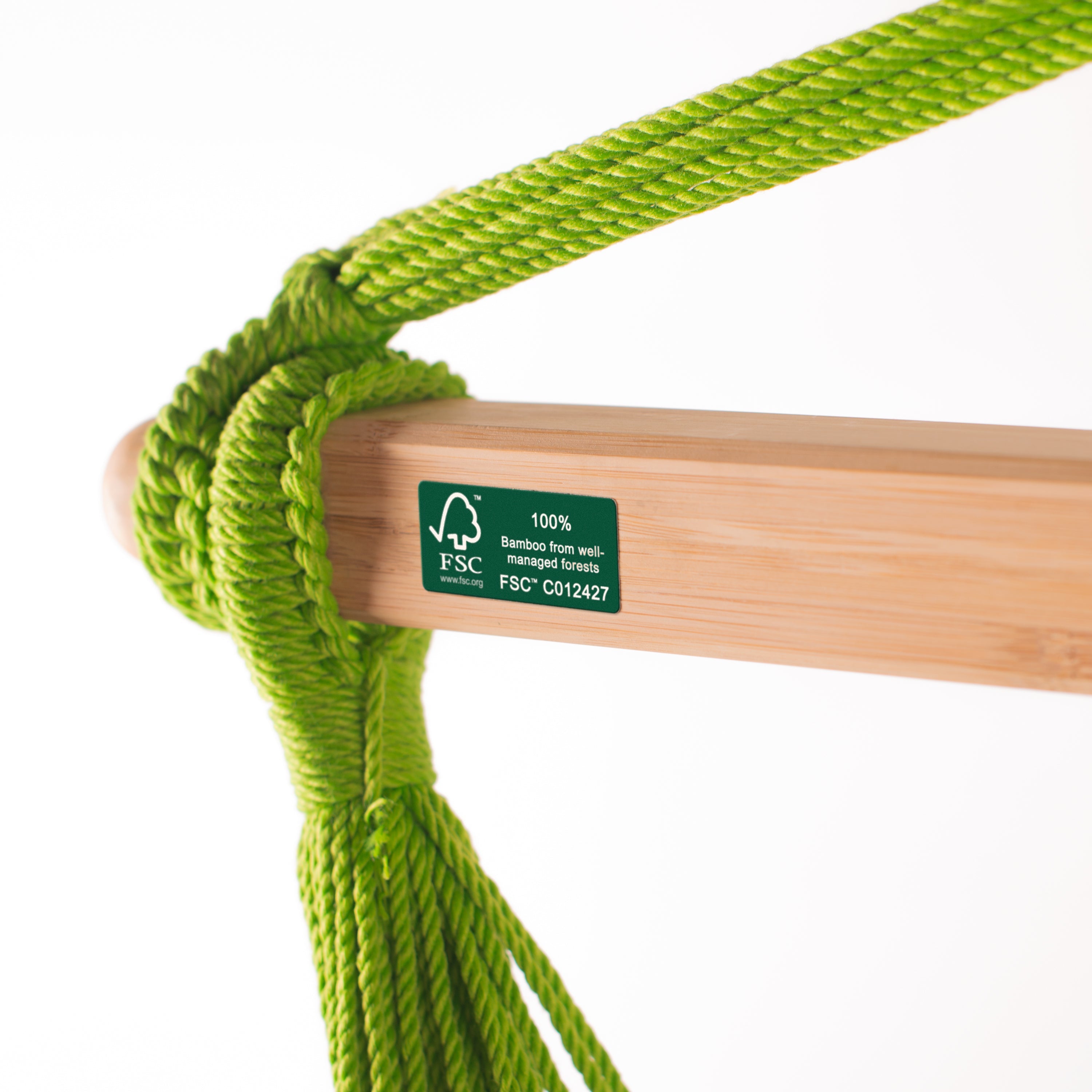 Domingo Lime - Weather-Resistant Comfort Hammock Chair