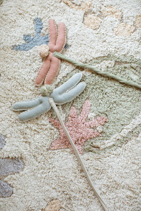 DRAGONFLY WAND VINTAGE NUDE Little Wonder & Co