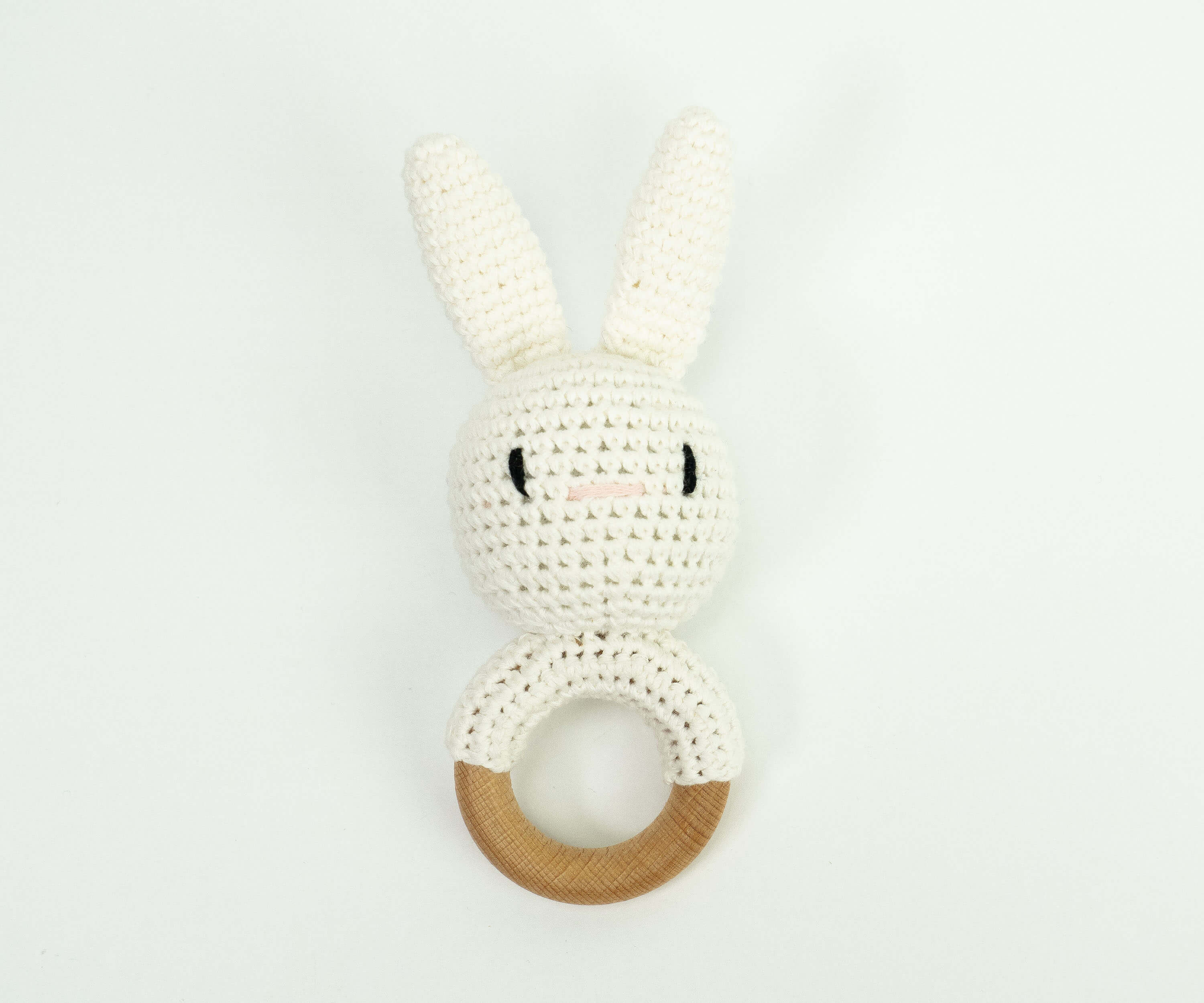Animal Wooden Rattle Teether