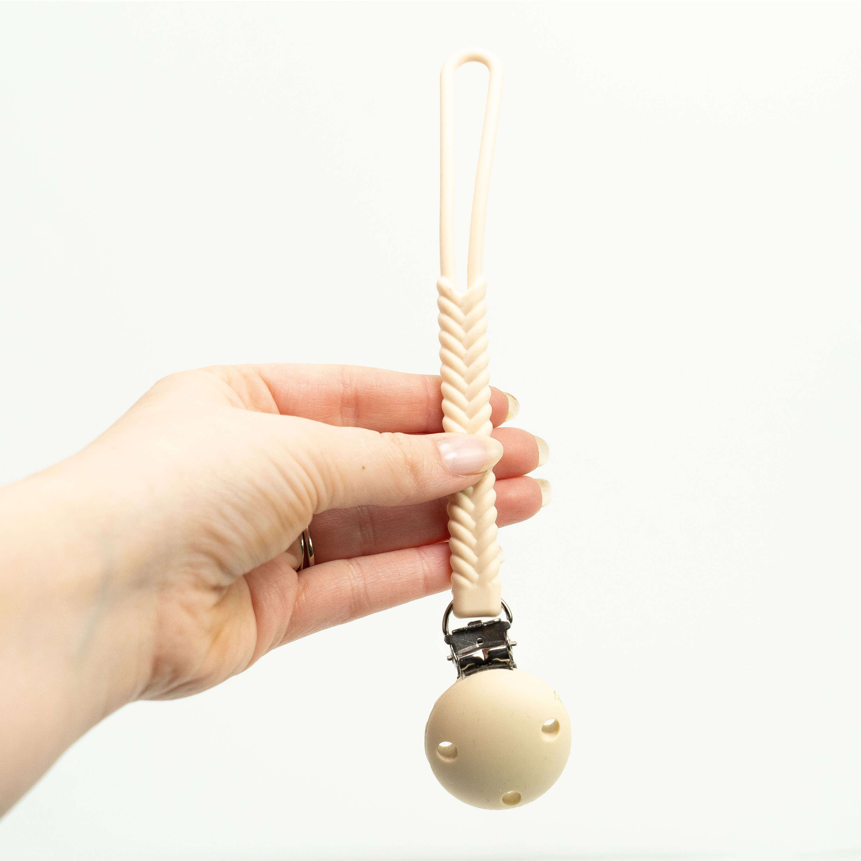 Braided Pacifier Clip
