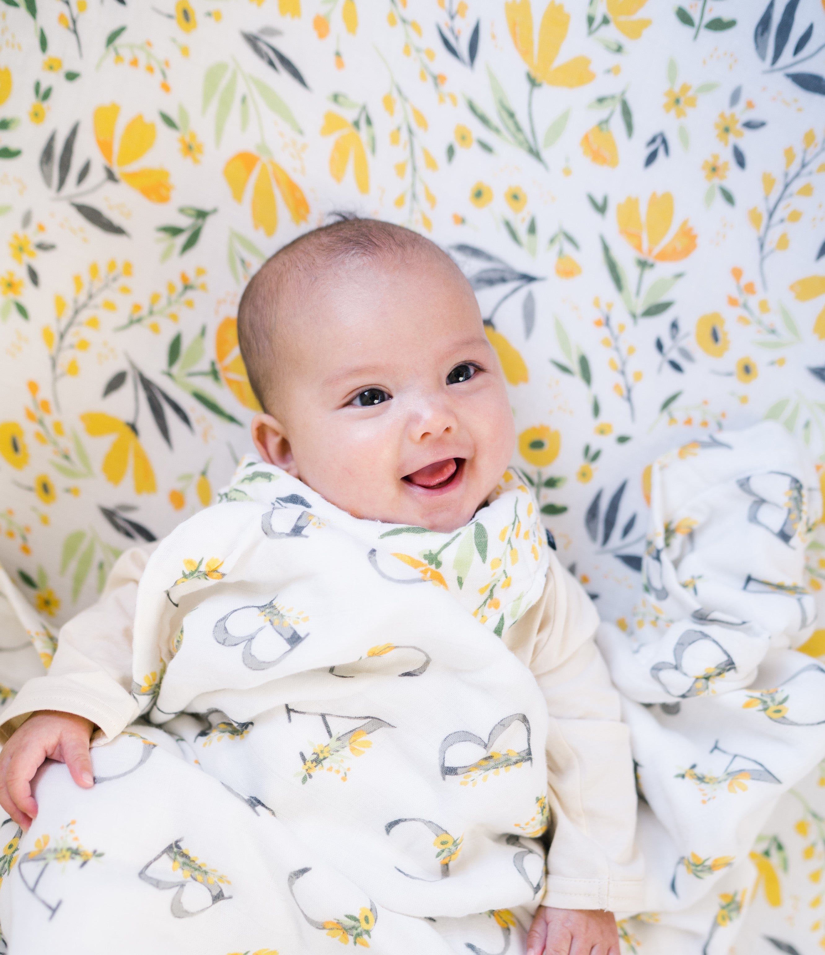 Royal Garden Oh So Soft Muslin Crib Sheet Crib Sheet Bebe au Lait