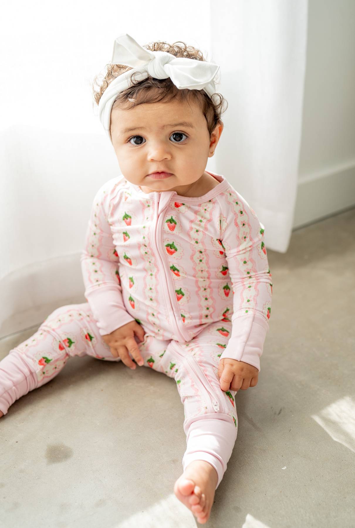 *PREORDER* Strawberry Stripe | Convertible Zippy Romper