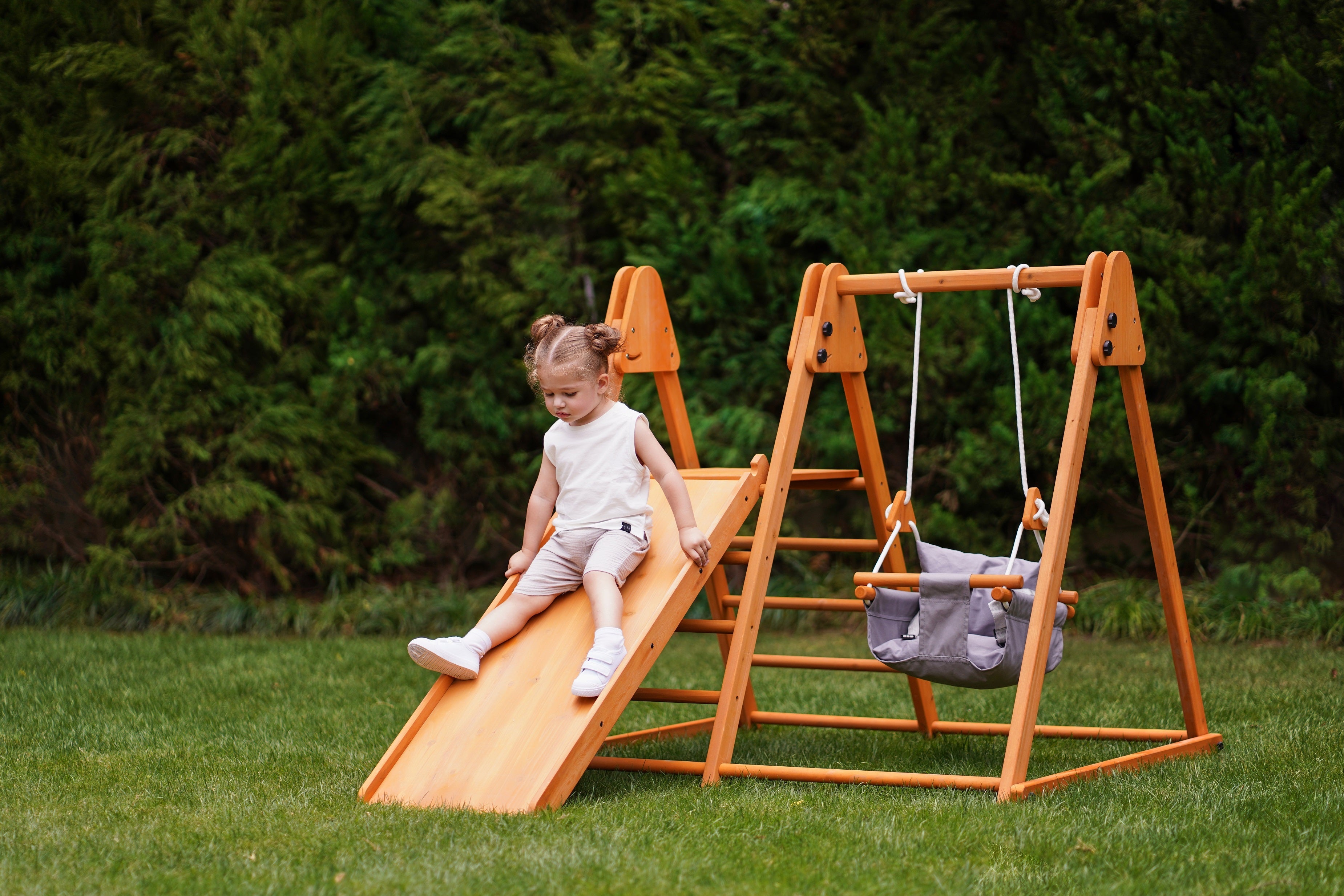 Juniper Outdoor - Indoor Folding Playset Outdoor Avenlur.com
