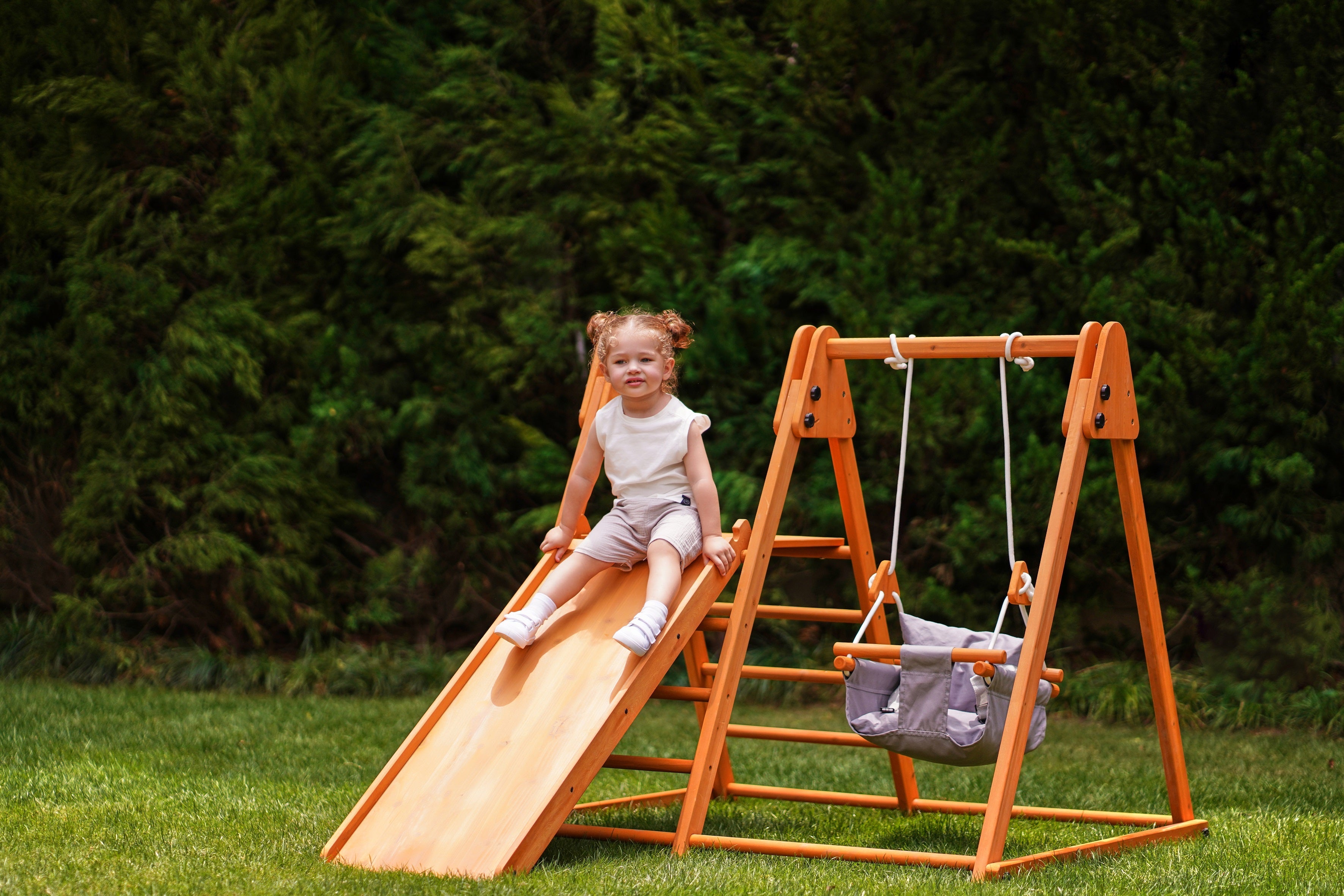 Juniper Outdoor - Indoor Folding Playset Outdoor Avenlur.com