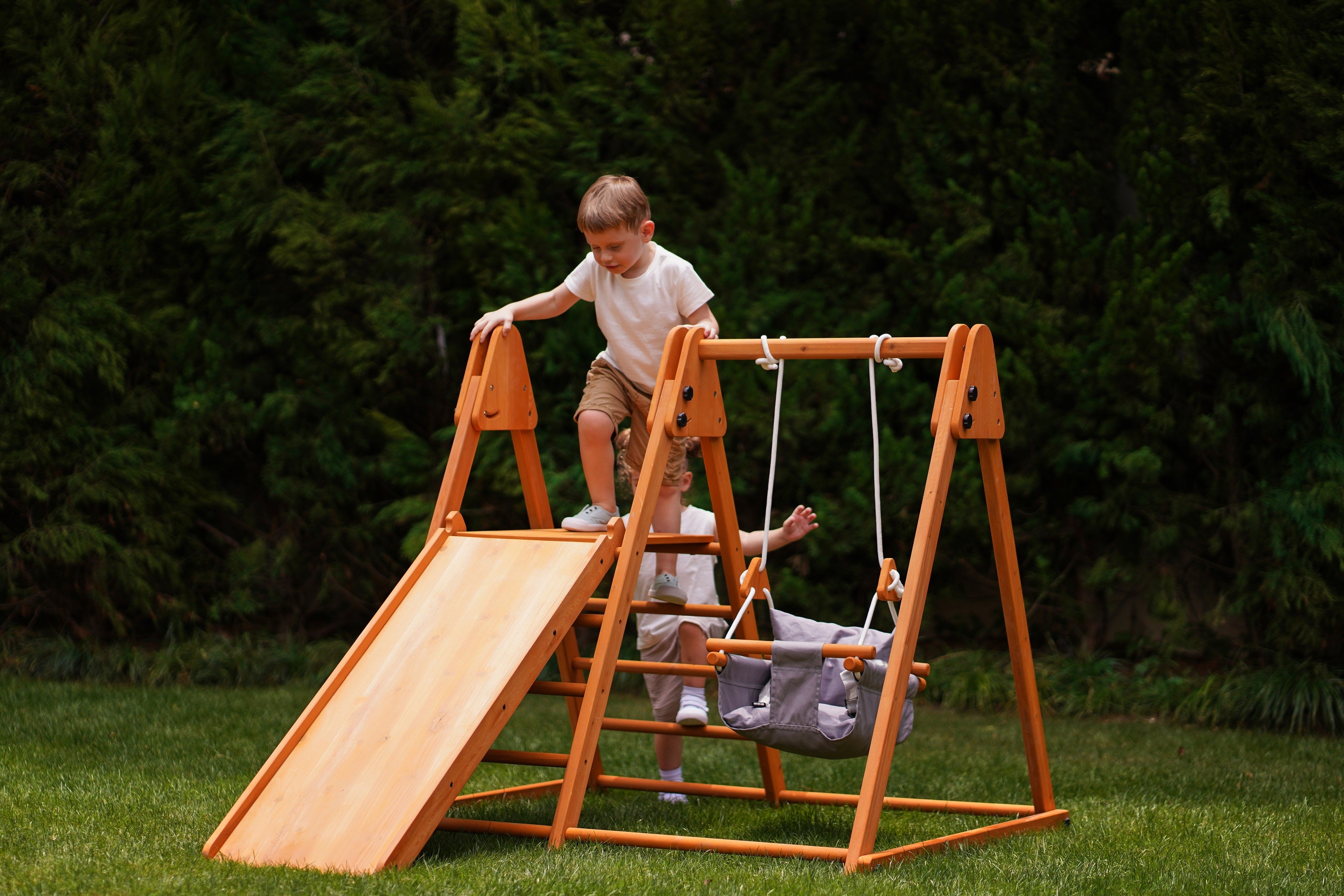Juniper Outdoor - Indoor Folding Playset Outdoor Avenlur.com