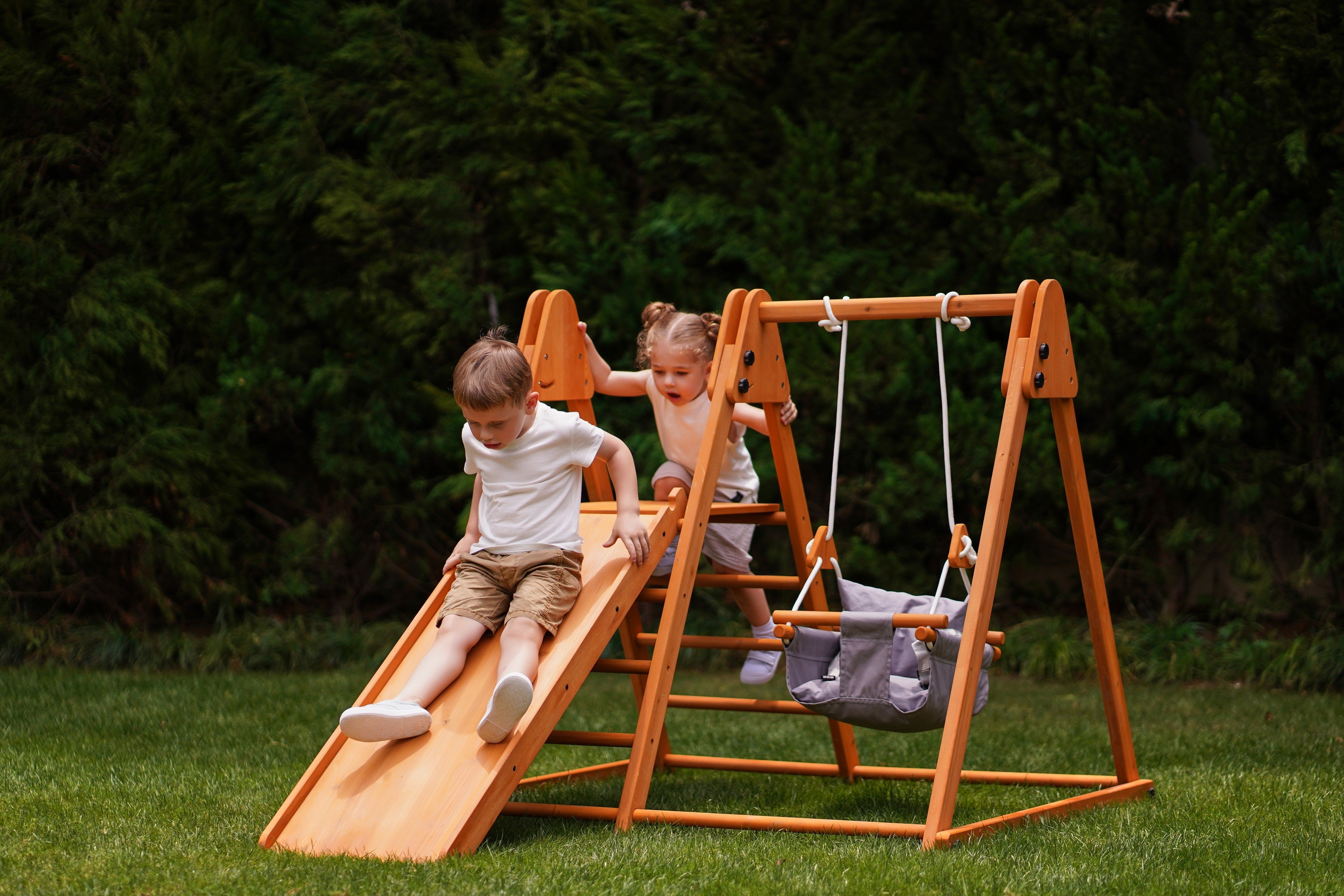 Juniper Outdoor - Indoor Folding Playset Outdoor Avenlur.com
