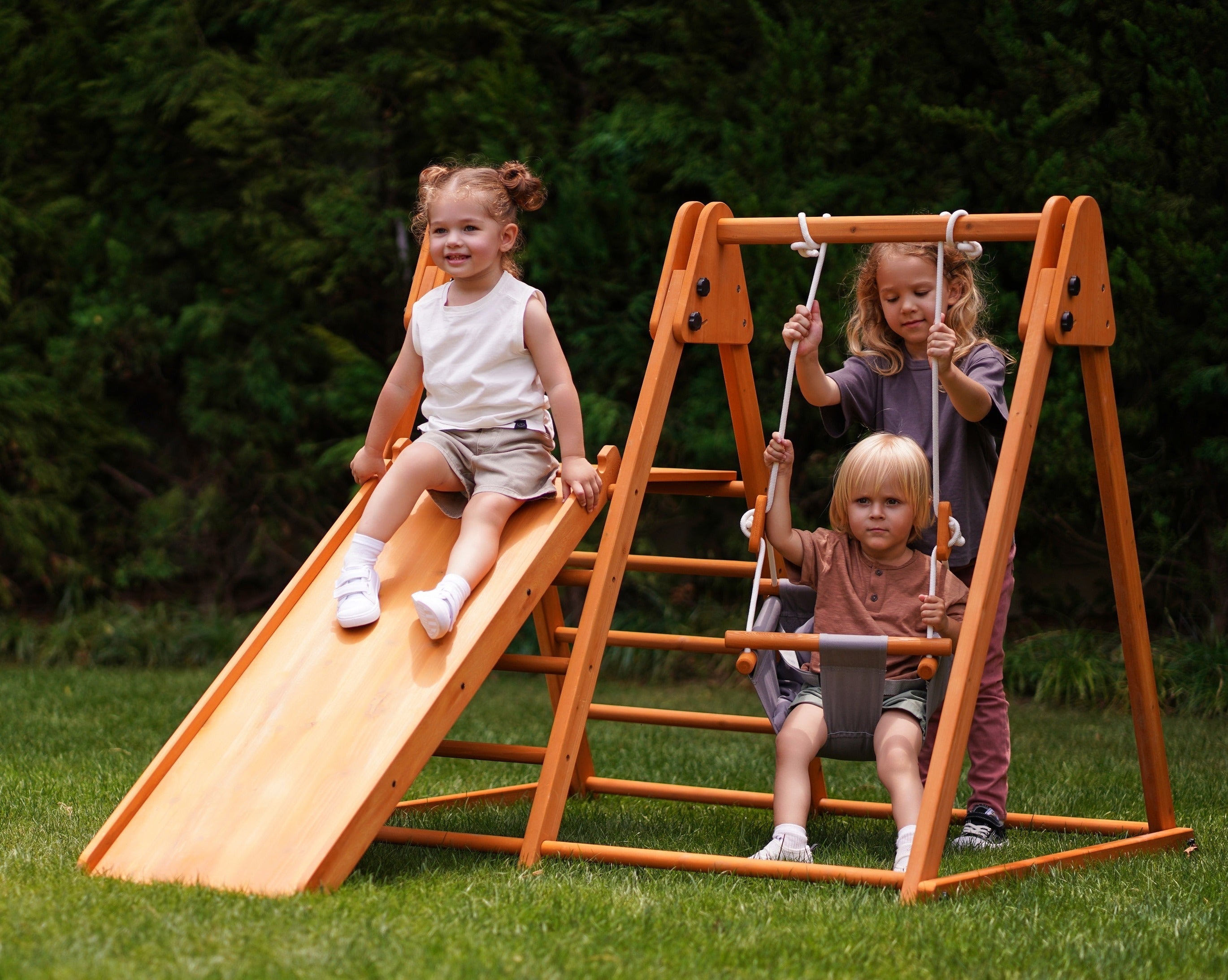 Juniper Outdoor - Indoor Folding Playset Outdoor Avenlur.com