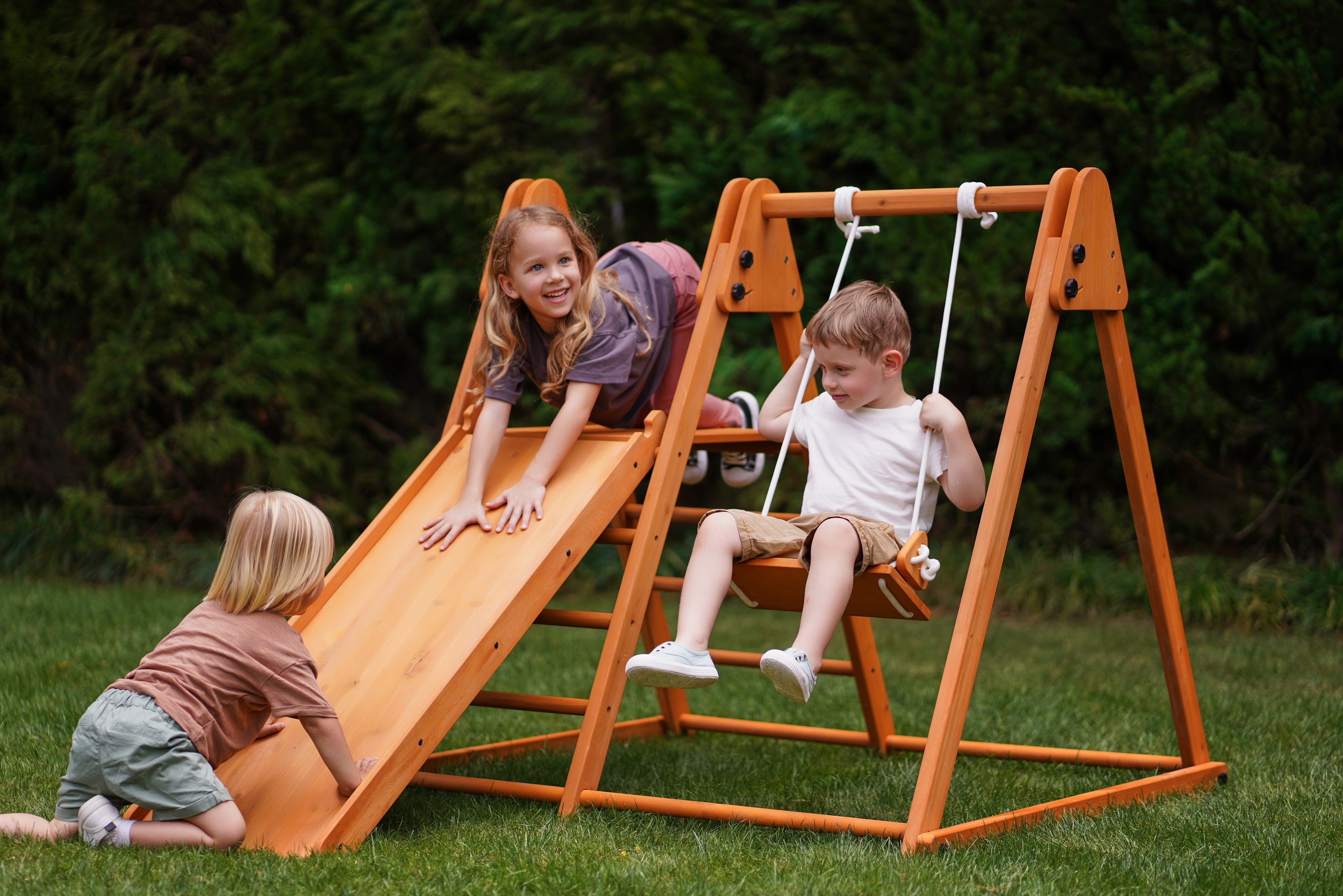 Juniper Outdoor - Indoor Folding Playset Outdoor Avenlur.com