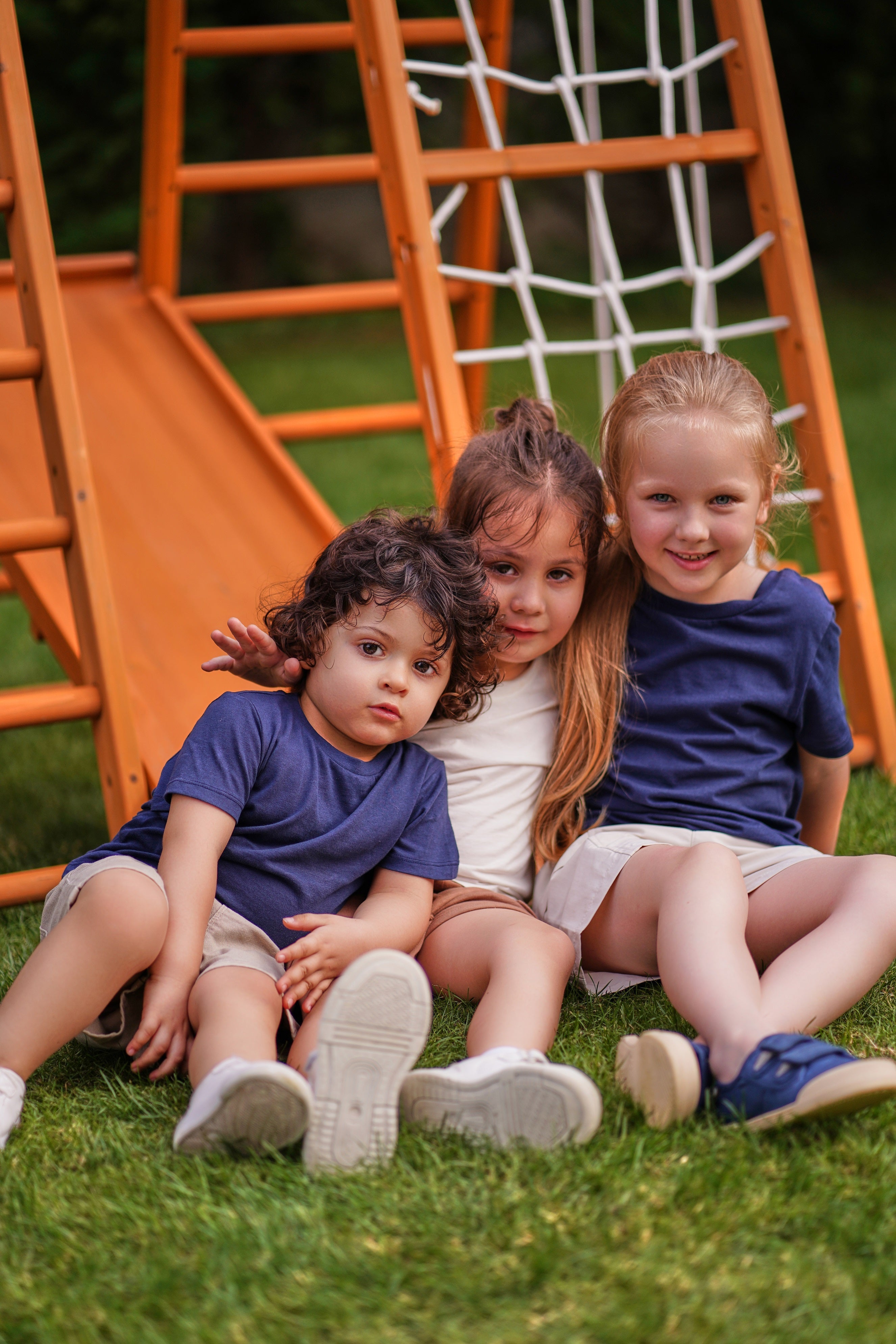 Magnolia - Outdoor and Indoor - Real Wood 7-in-1 Playset Outdoor Avenlur.com