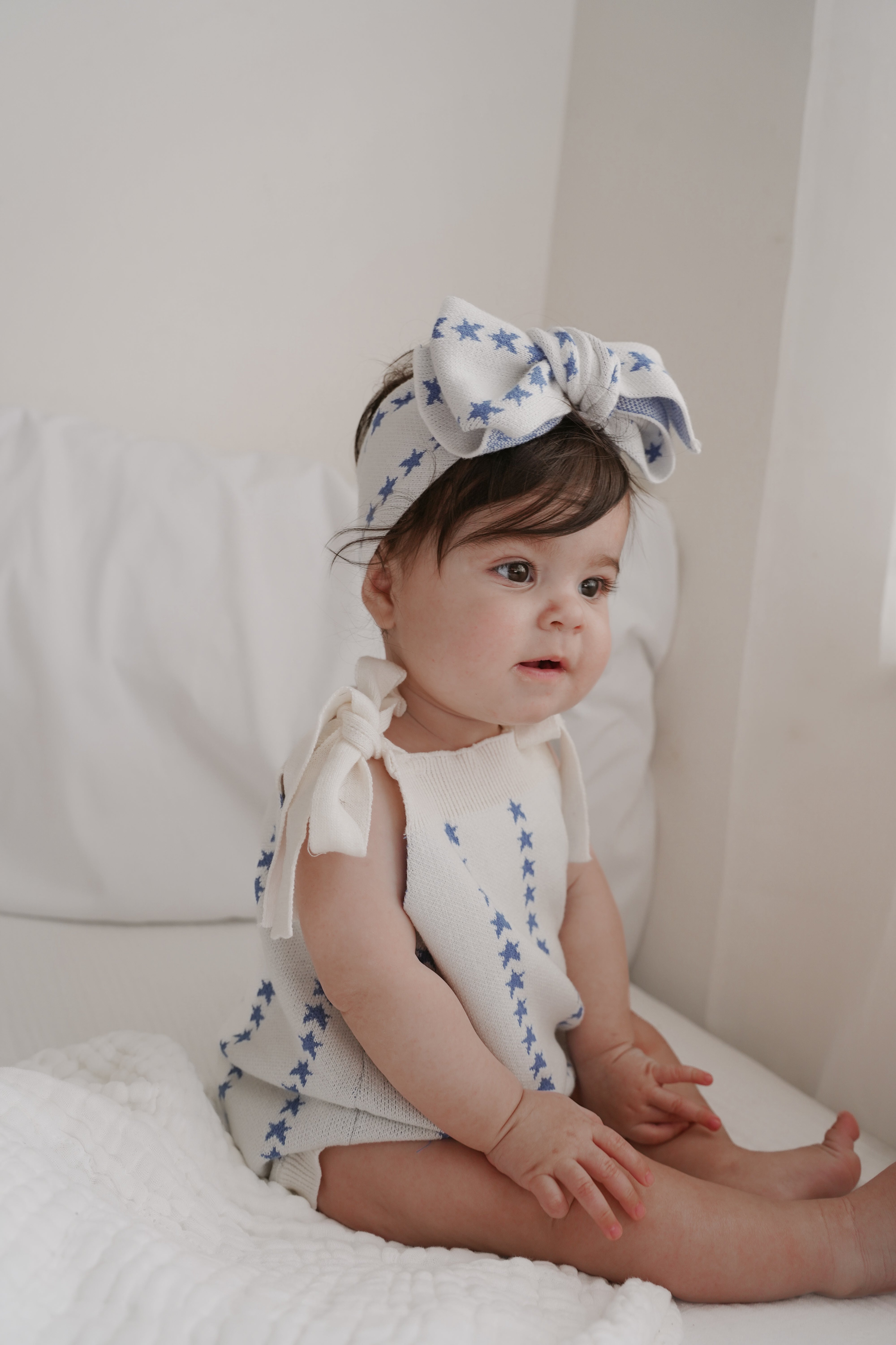 Bright Stars Romper + Bow