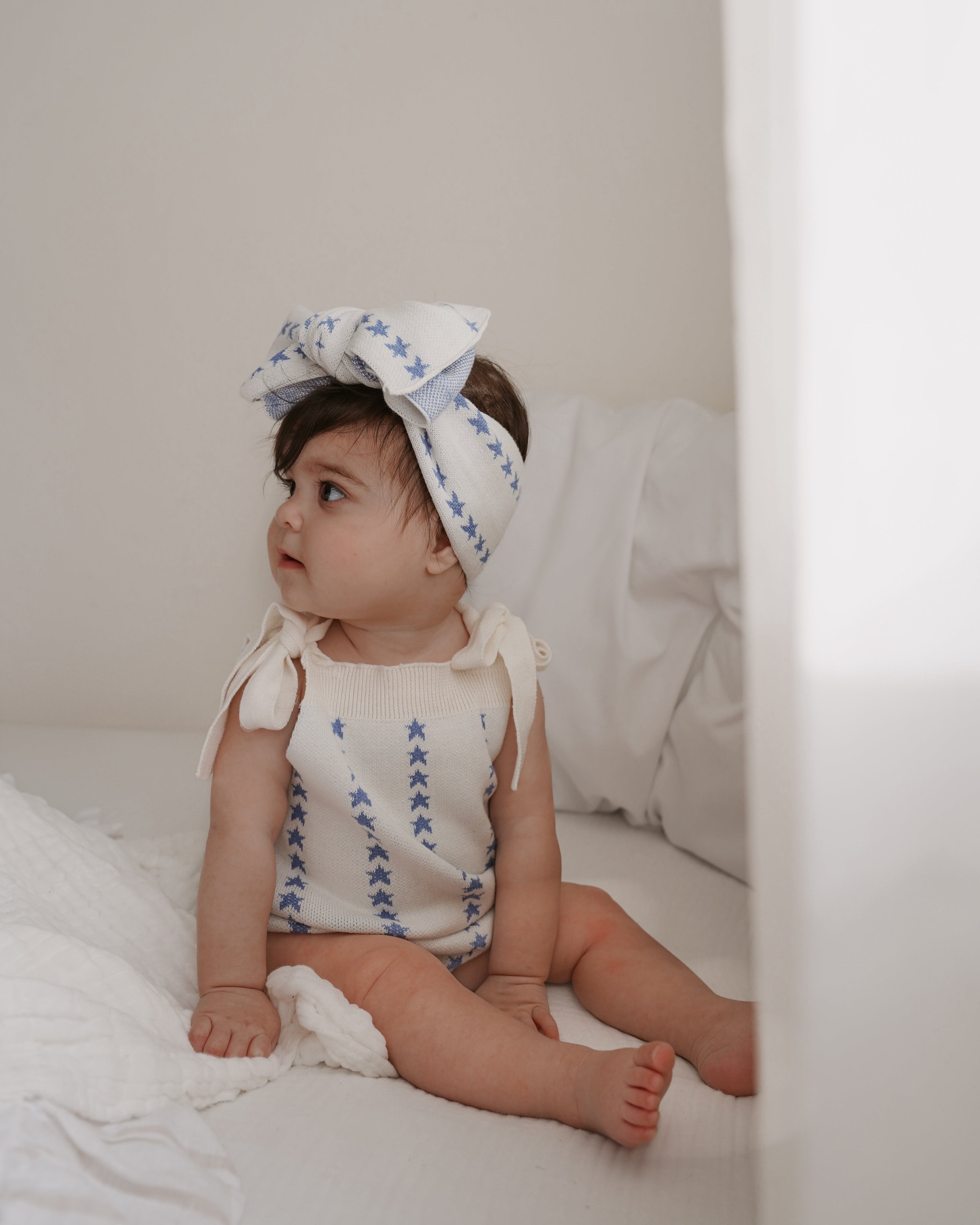 Bright Stars Romper + Bow