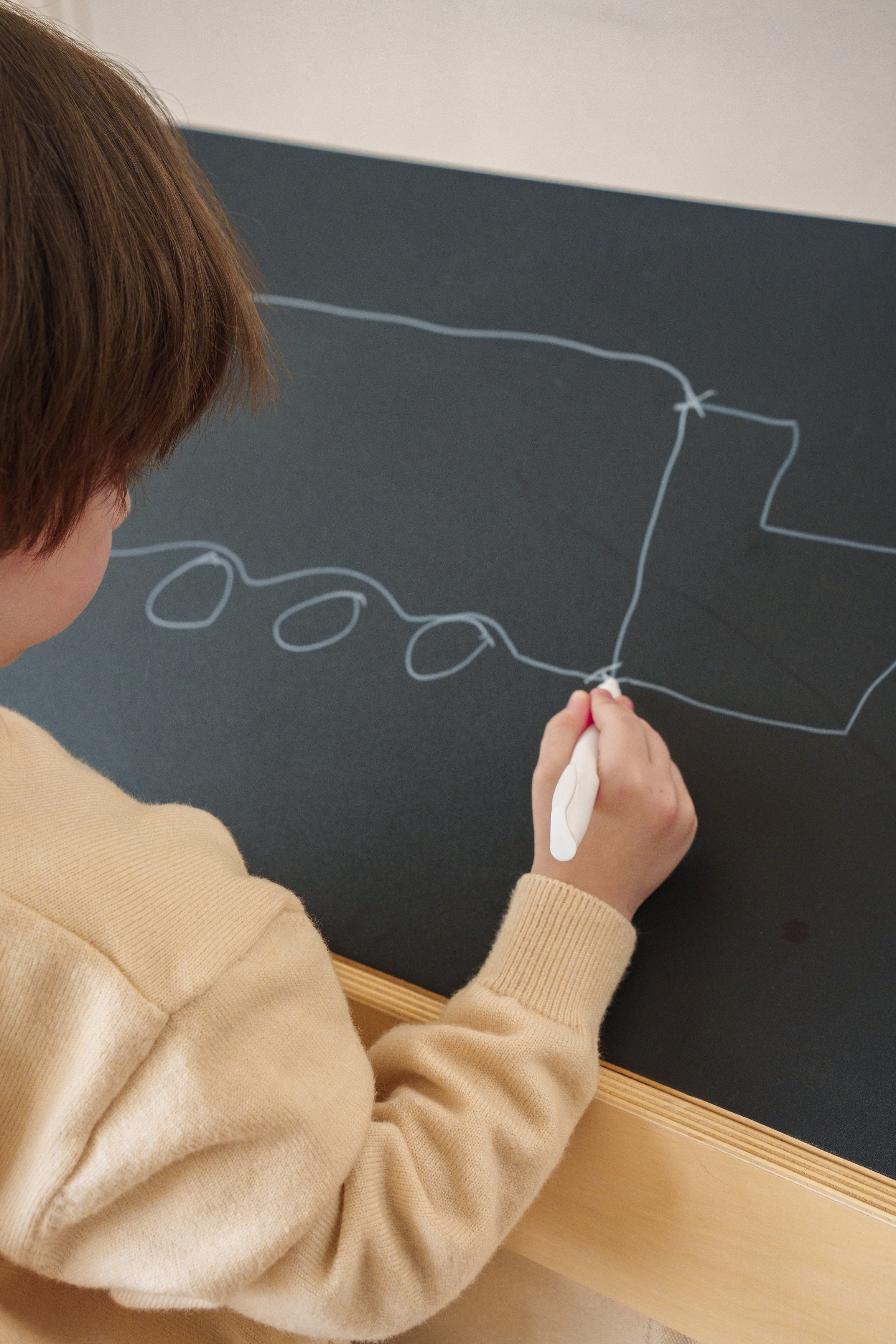 Ash - Wood Adjustable Learning Tent with Desk and Chair Indoor Avenlur.com