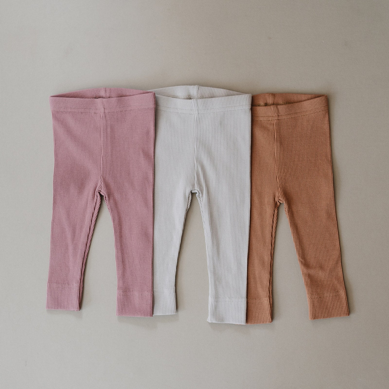 Dusty Rose Organic Leggings Mebie Baby
