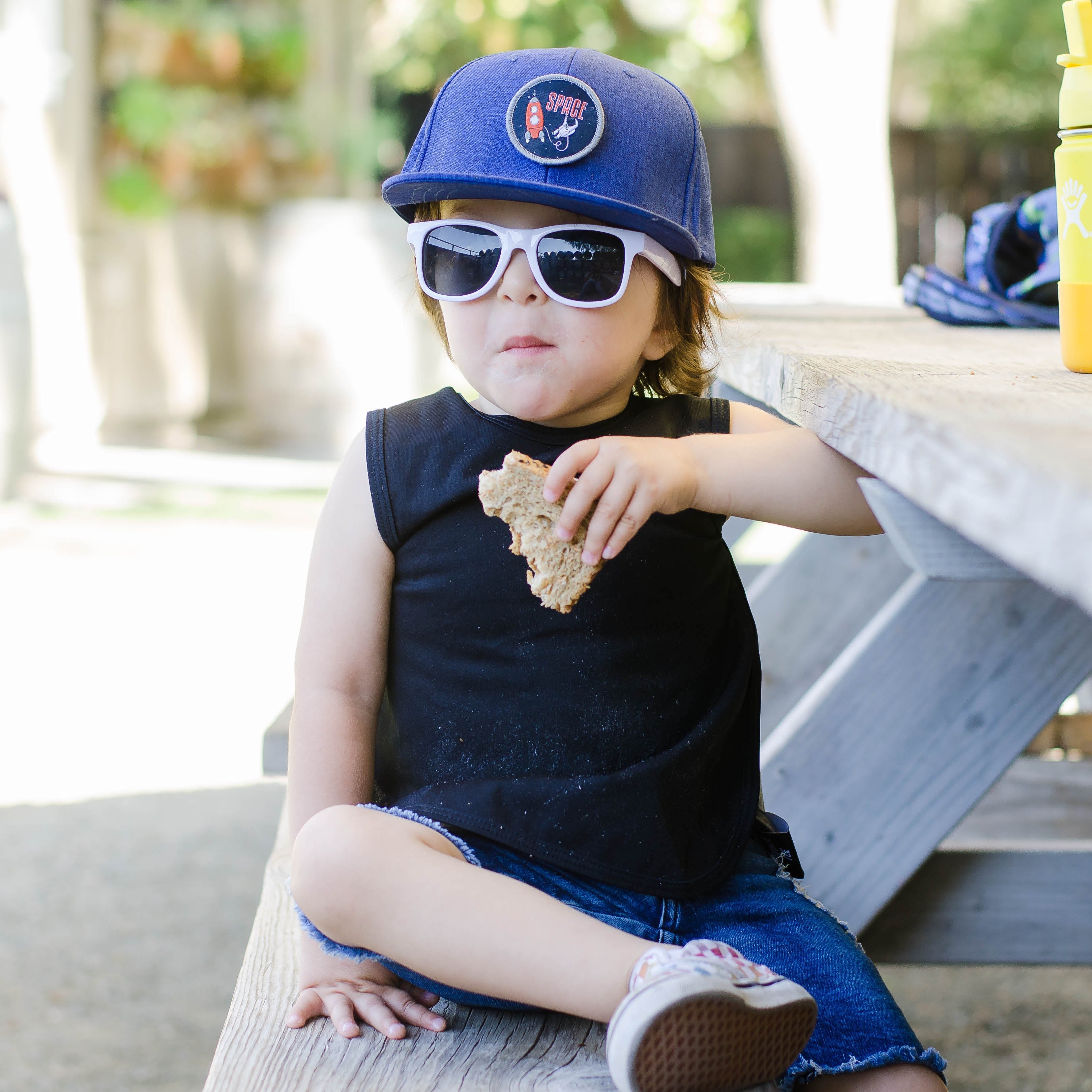 Solid Black Minimalist Bapron BapronBaby