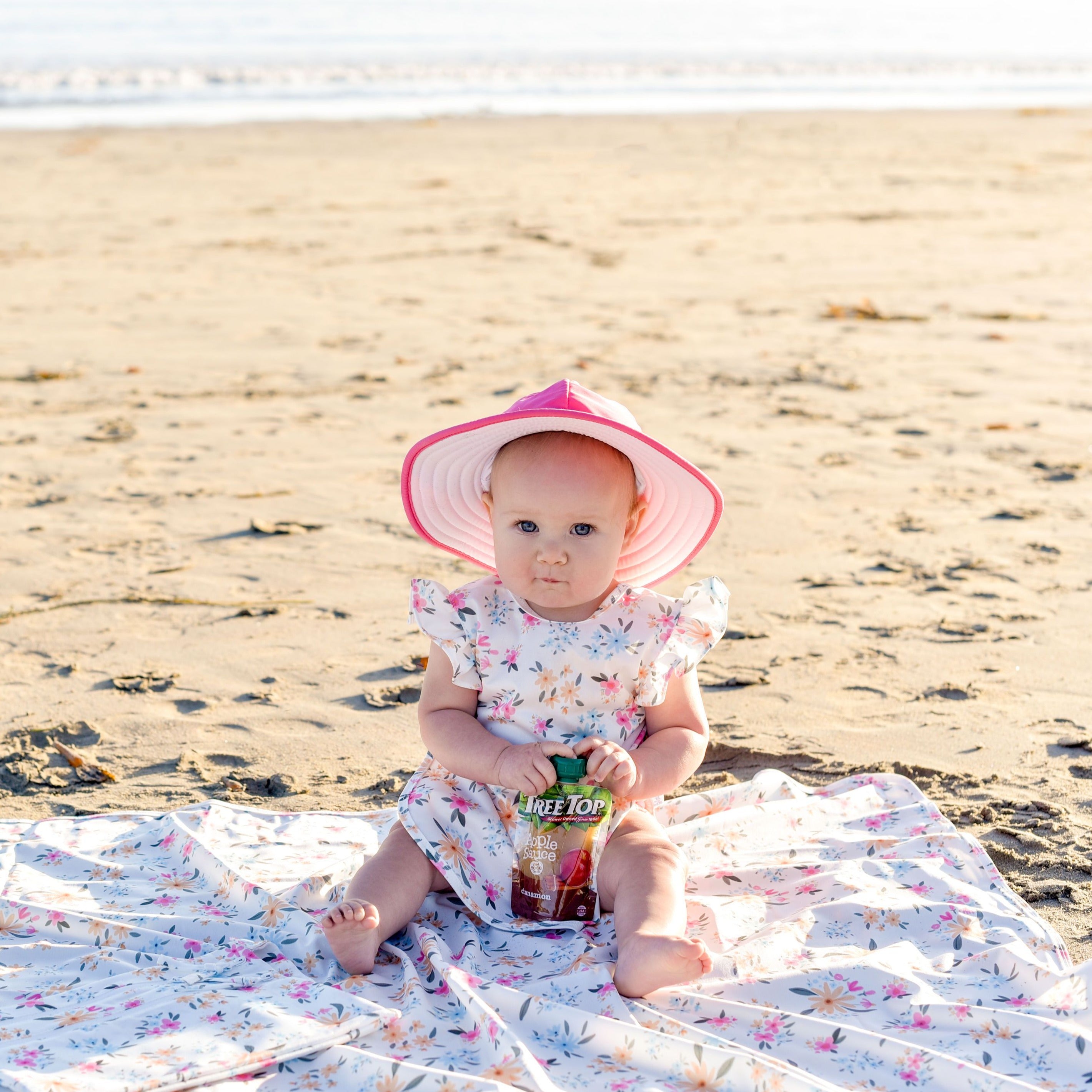 Pastel Floral Flutter Bapron BapronBaby