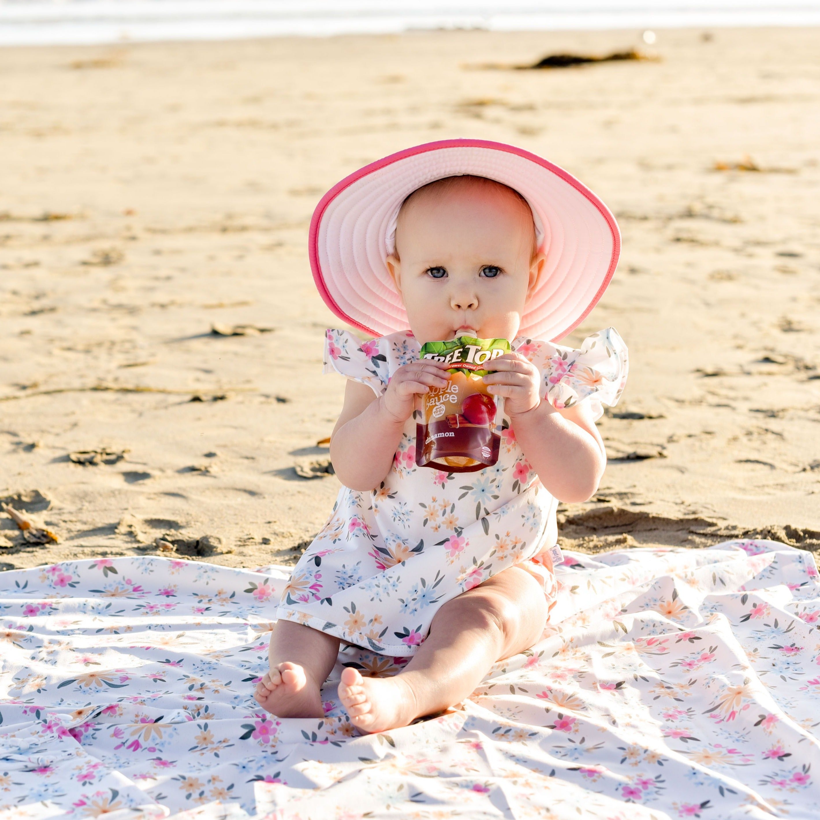 Pastel Floral Flutter Bapron BapronBaby