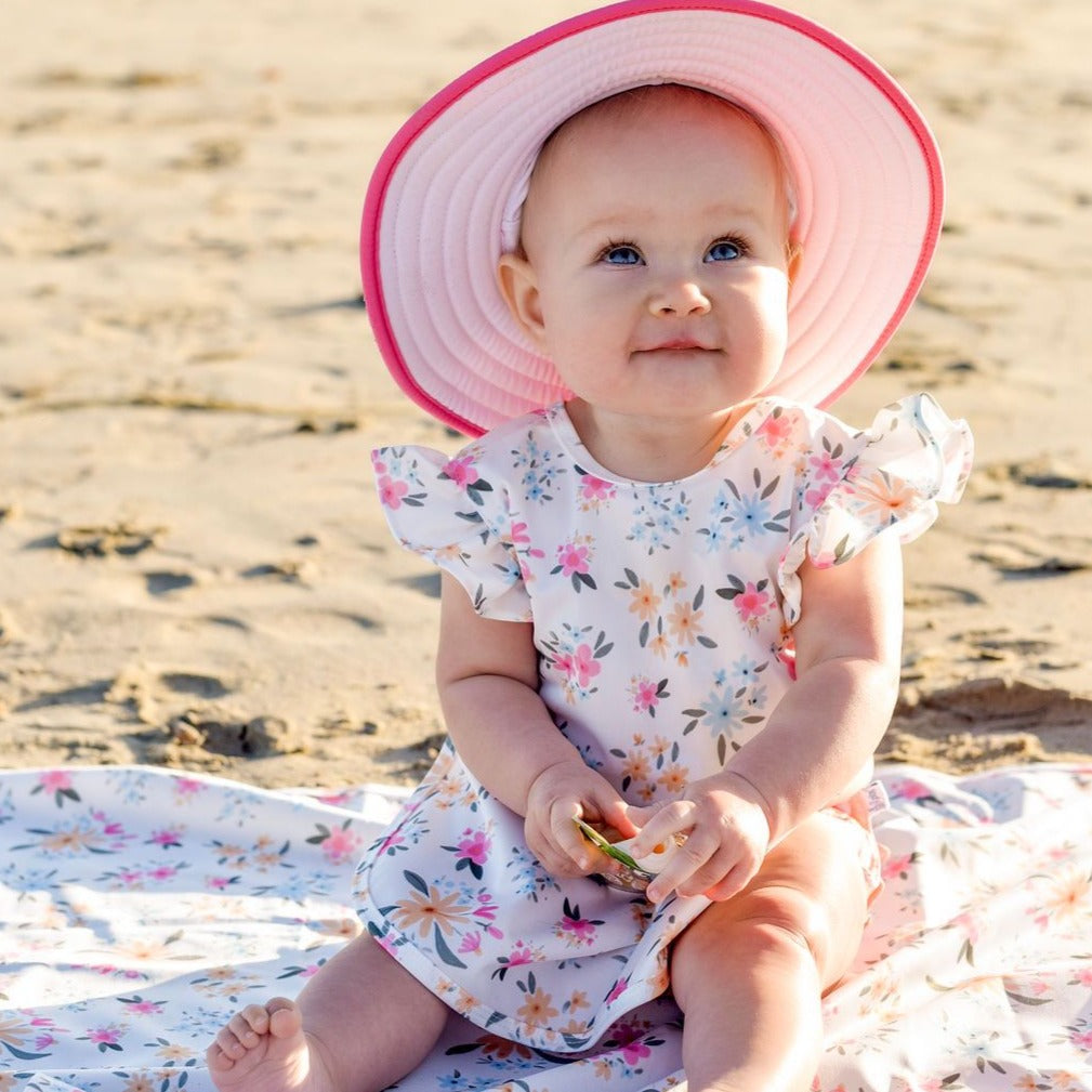 Pastel Floral Flutter Bapron BapronBaby