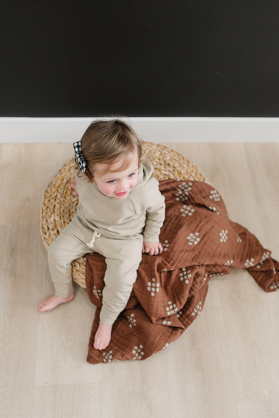 Chestnut Textiles Muslin Quilt  Mebie Baby