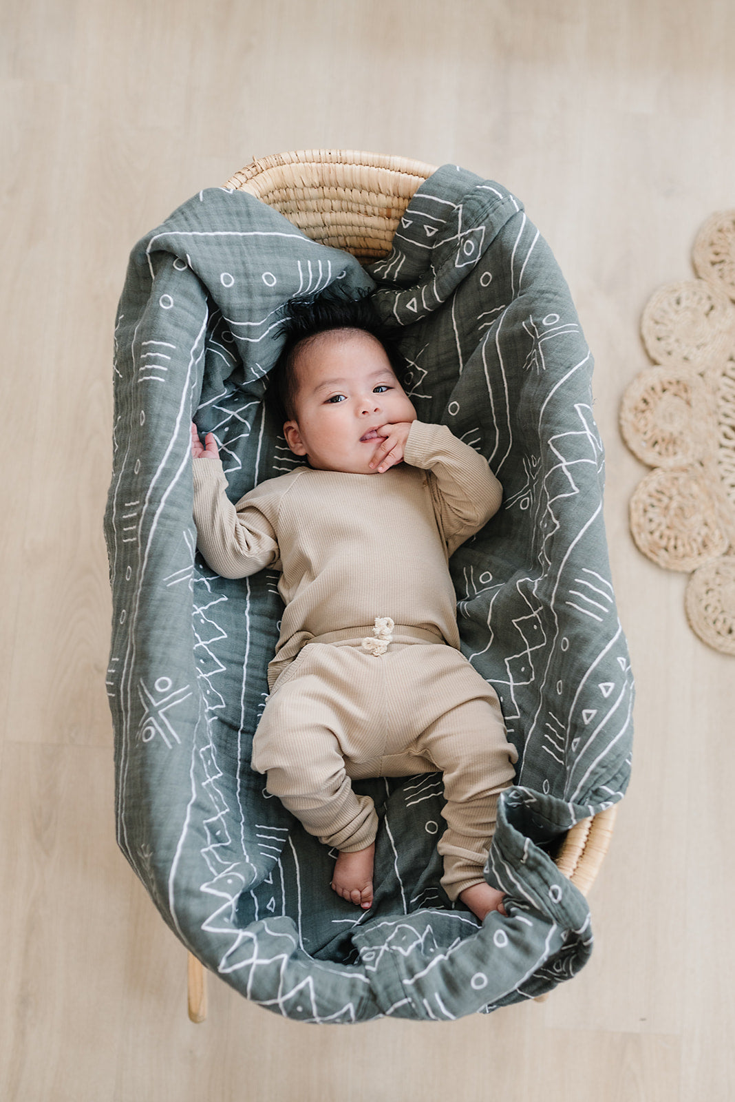 Alpine Muslin Quilt Mebie Baby